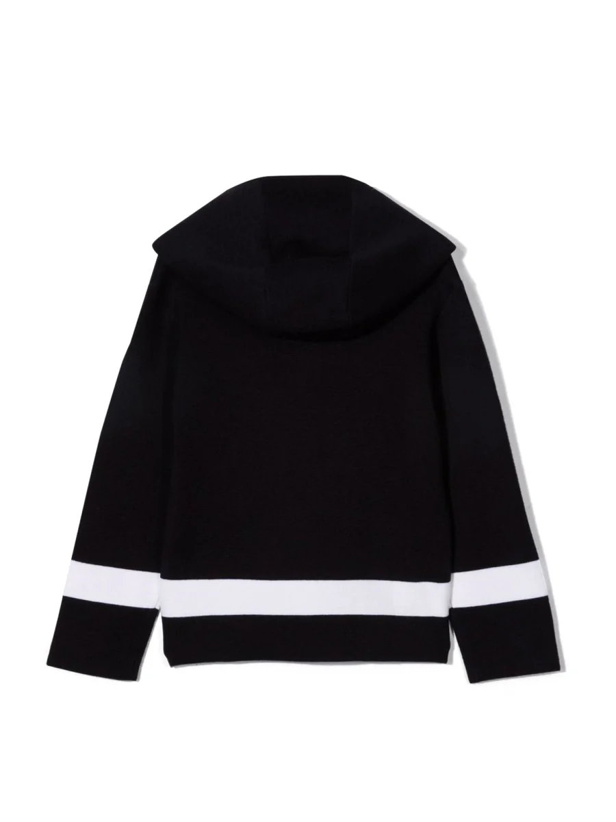 Emporio Armani Boys' Mini Cardigan with Hood - Image 3