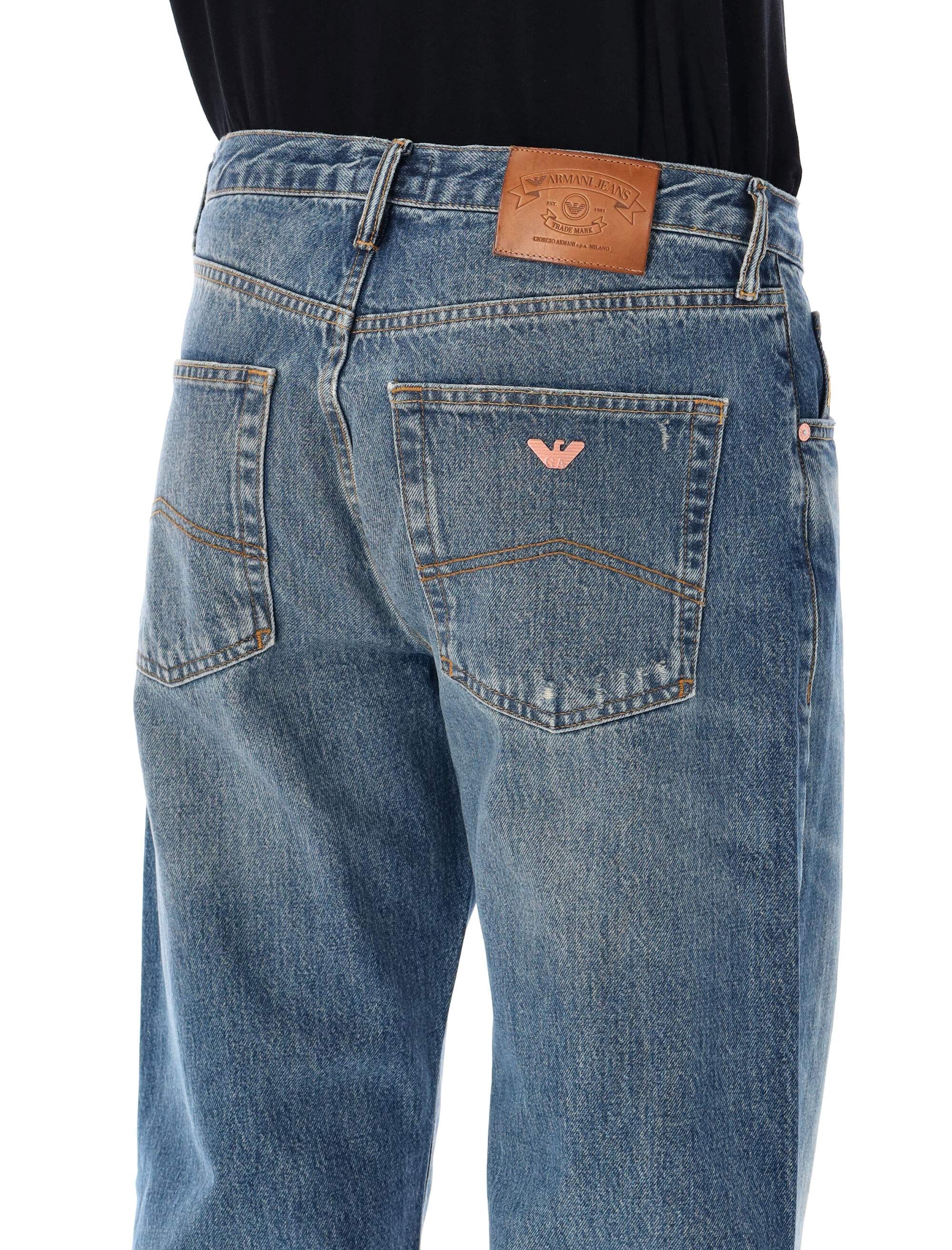 Emporio Armani Comfort Fit Slim Jeans Size 32 - Image 3