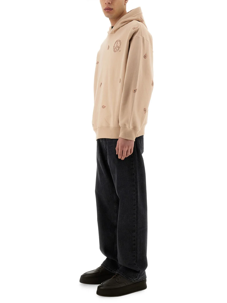Emporio Armani Embroidered Regular Fit Sweatshirt - Image 6