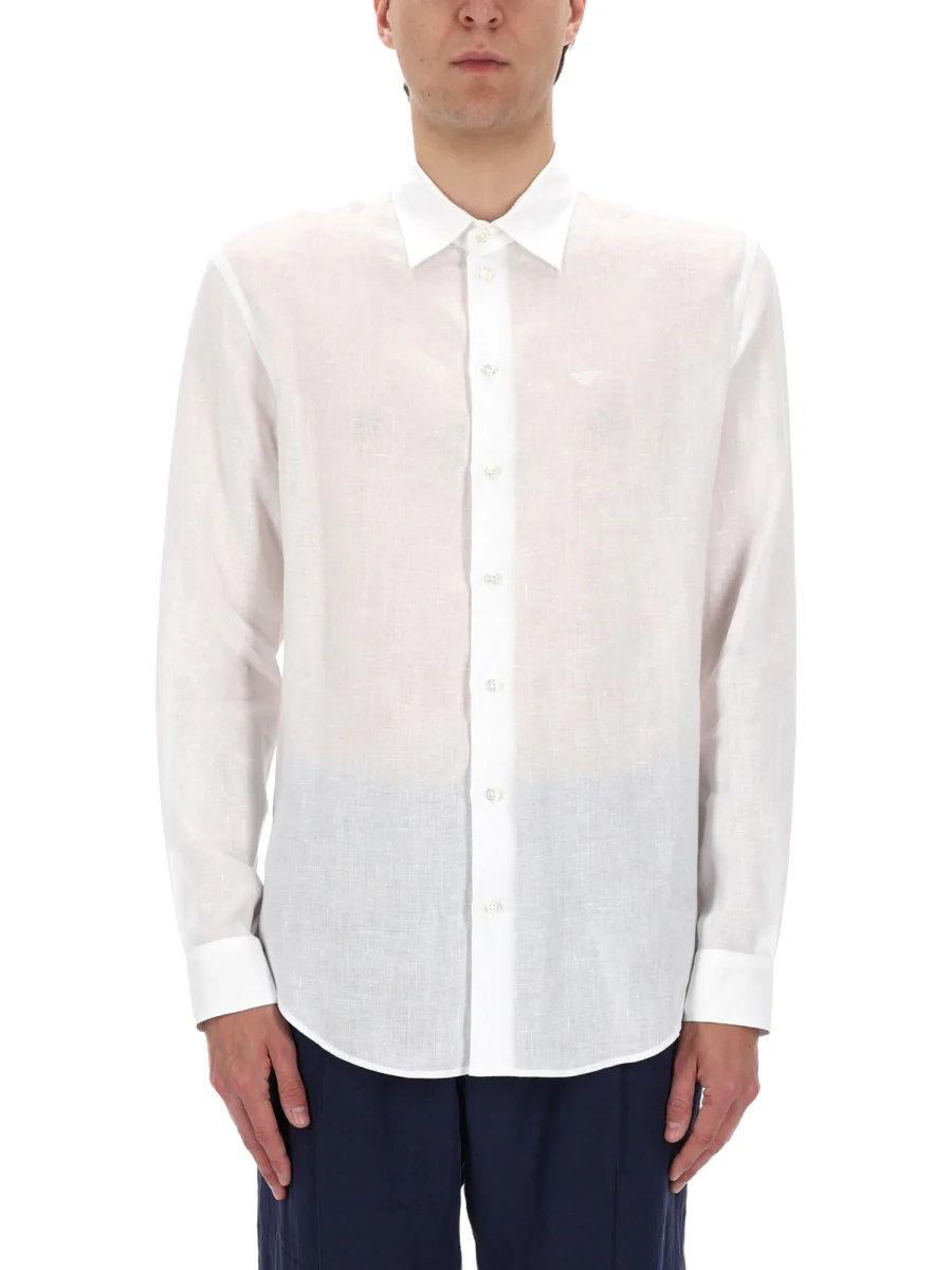 Emporio Armani Men's Logo Shirt - Size L - Image 5