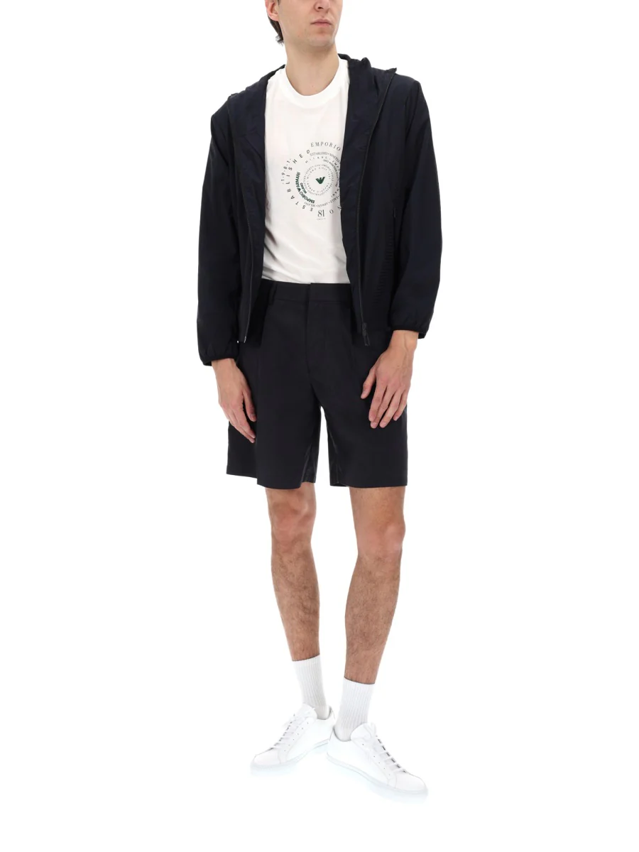 Emporio Armani Stylish Men's Mini Casual Shorts - Image 3