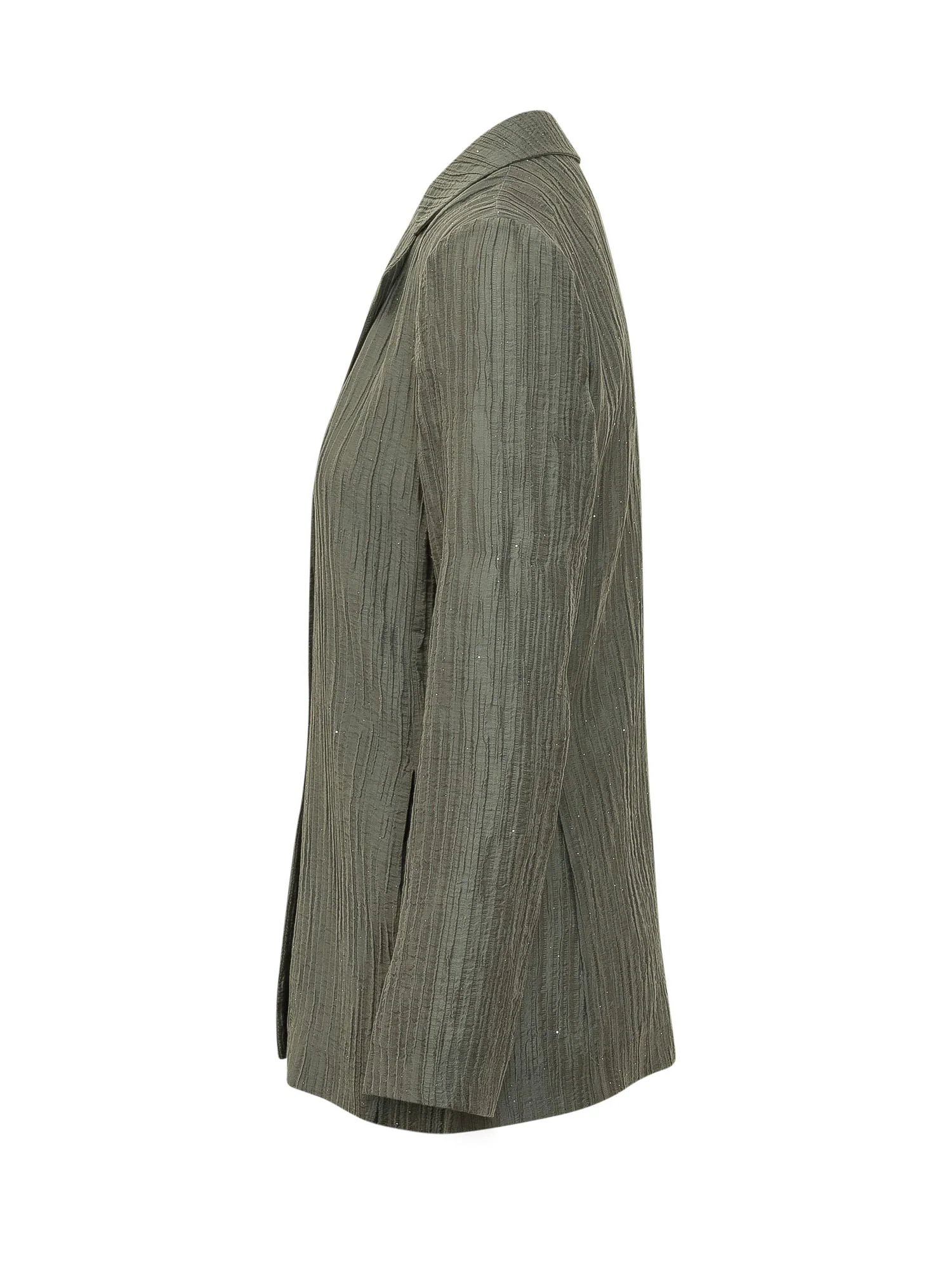 Emporio Armani Textured Blazer with Reversible Design - Image 3