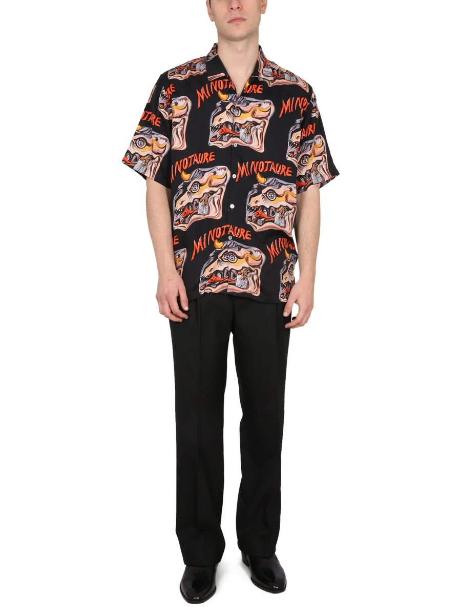 Endless Joy Minotaur 100% Tencel Short Sleeve Shirt - Image 6