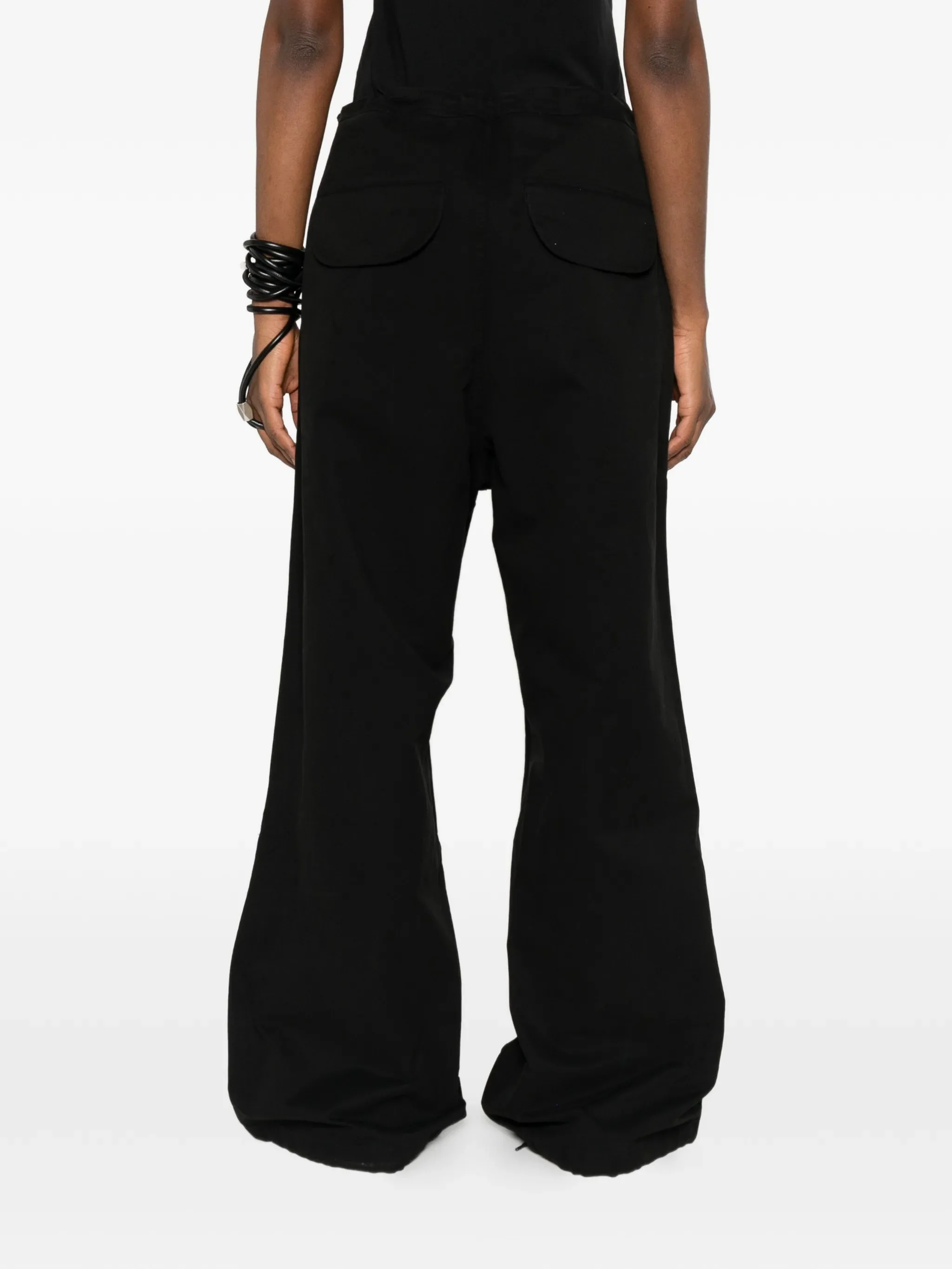 Entire Studios Unisex Cargo Pants with Drawstring Hem and Knee Details - Image 4