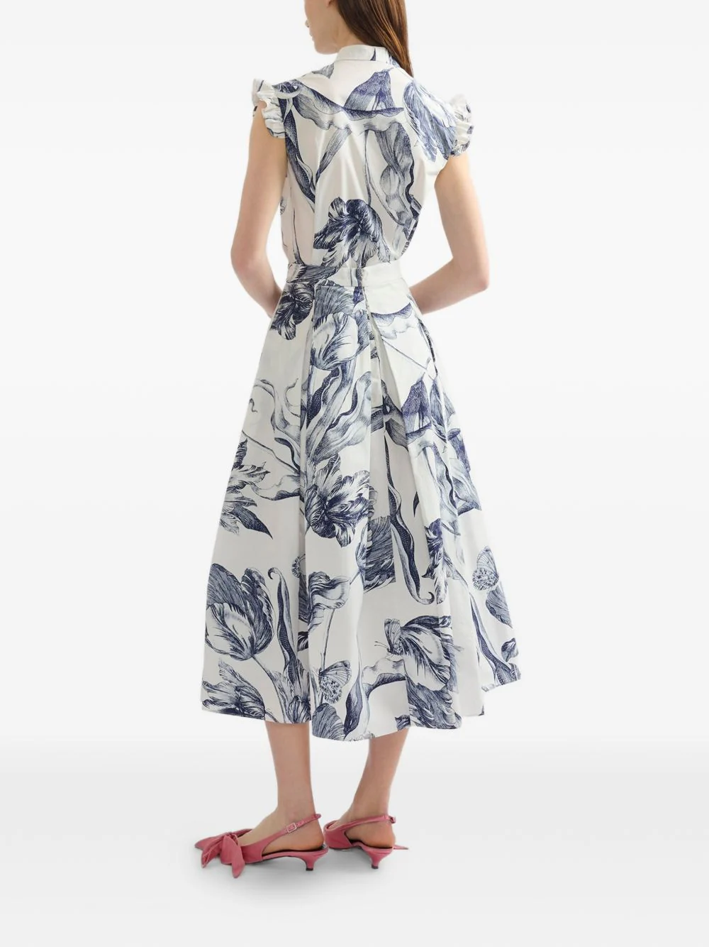 Erdem Floral Print Pleated Mini Skirt - Image 5