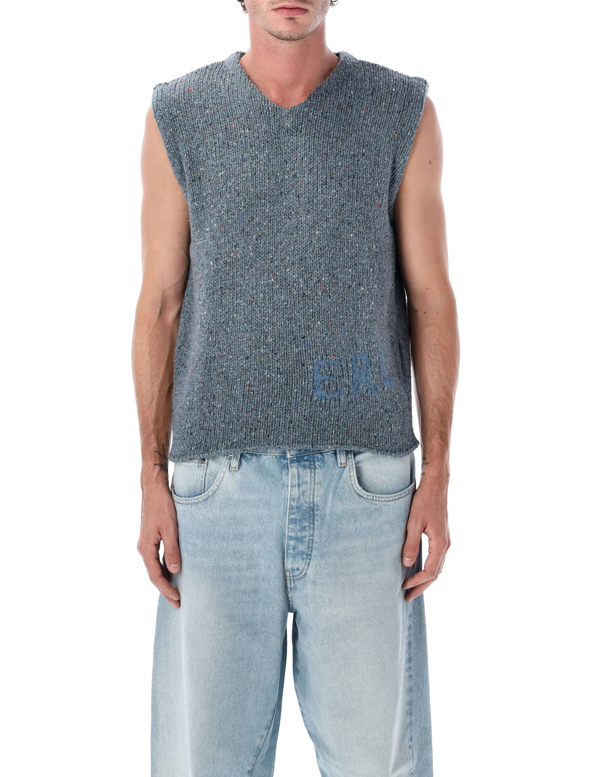 ERL Mélange Knit Vest