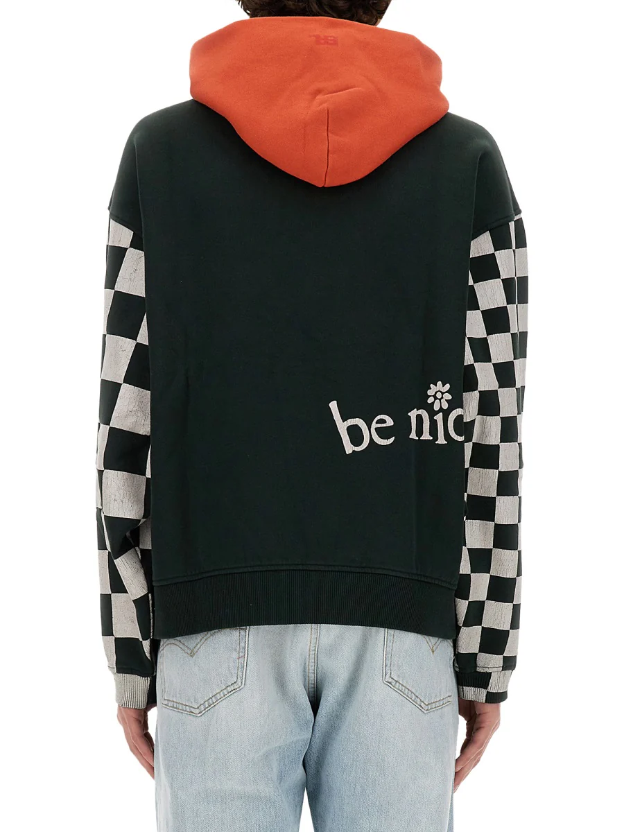 ERL Men Hoodies BLACKCHECKER - Image 3