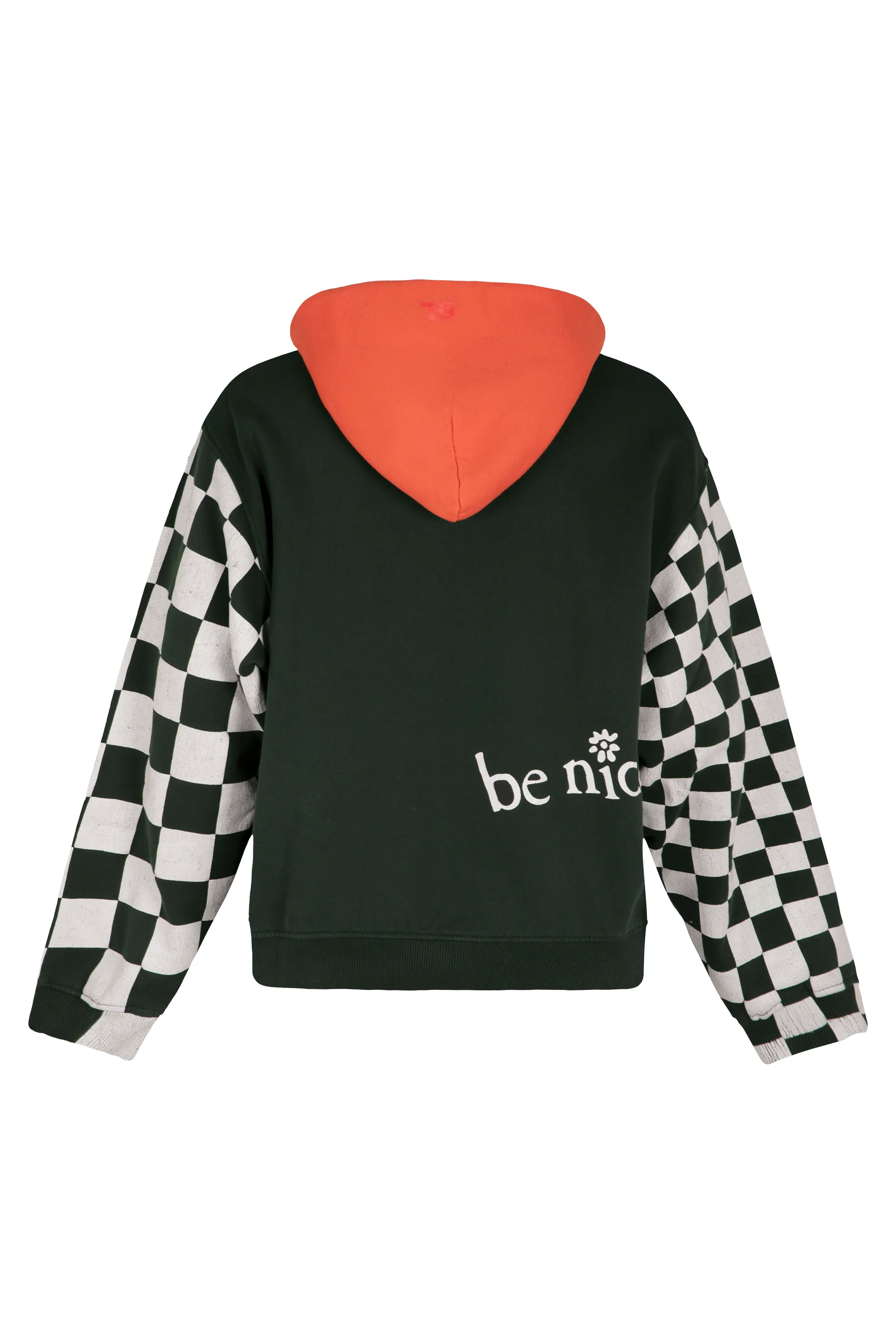 Erl Men's Mini Cotton Hoodie with Ribbed Edges - Image 2
