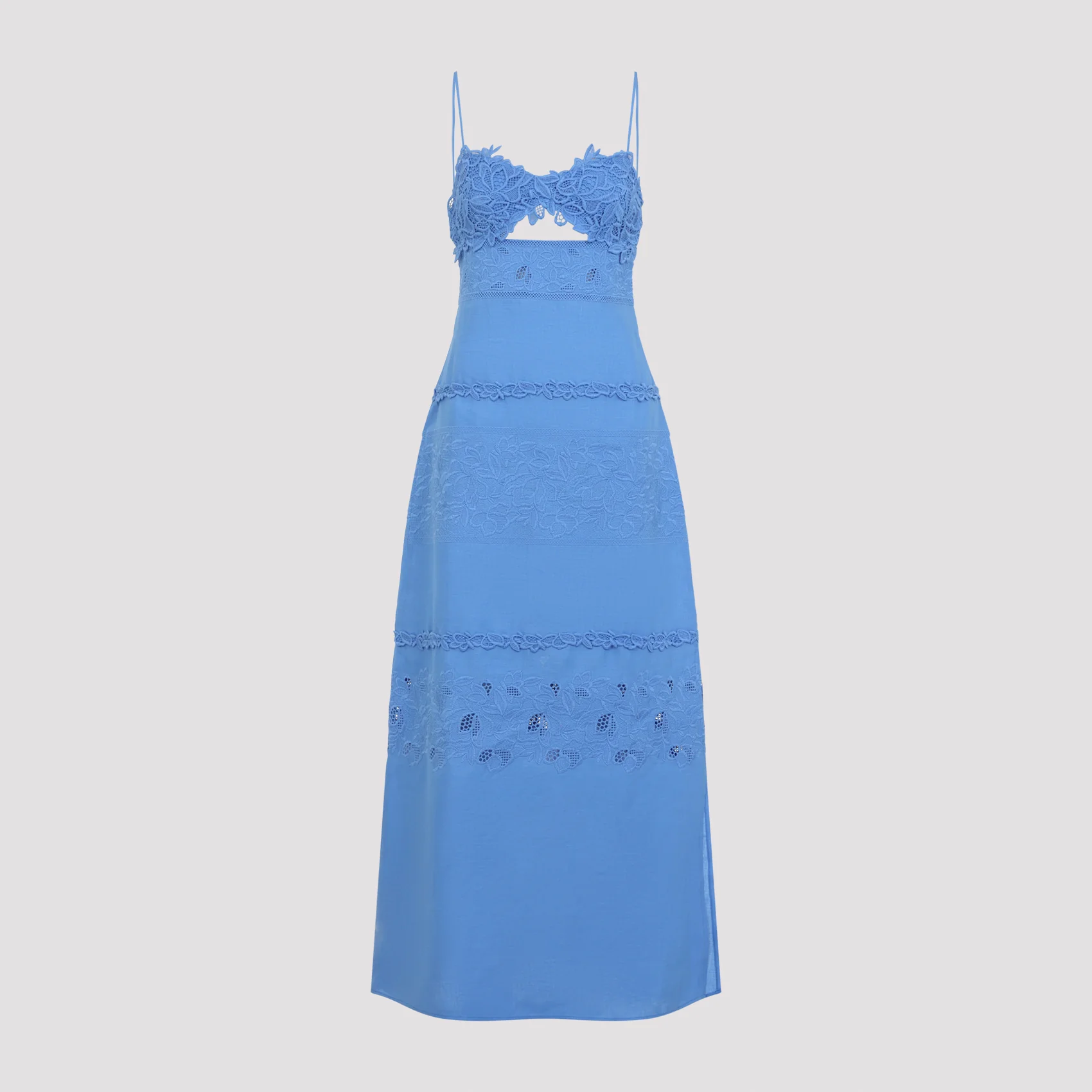 Ermanno Scervino Life Sleeveless Midi Dress for Women - Image 3