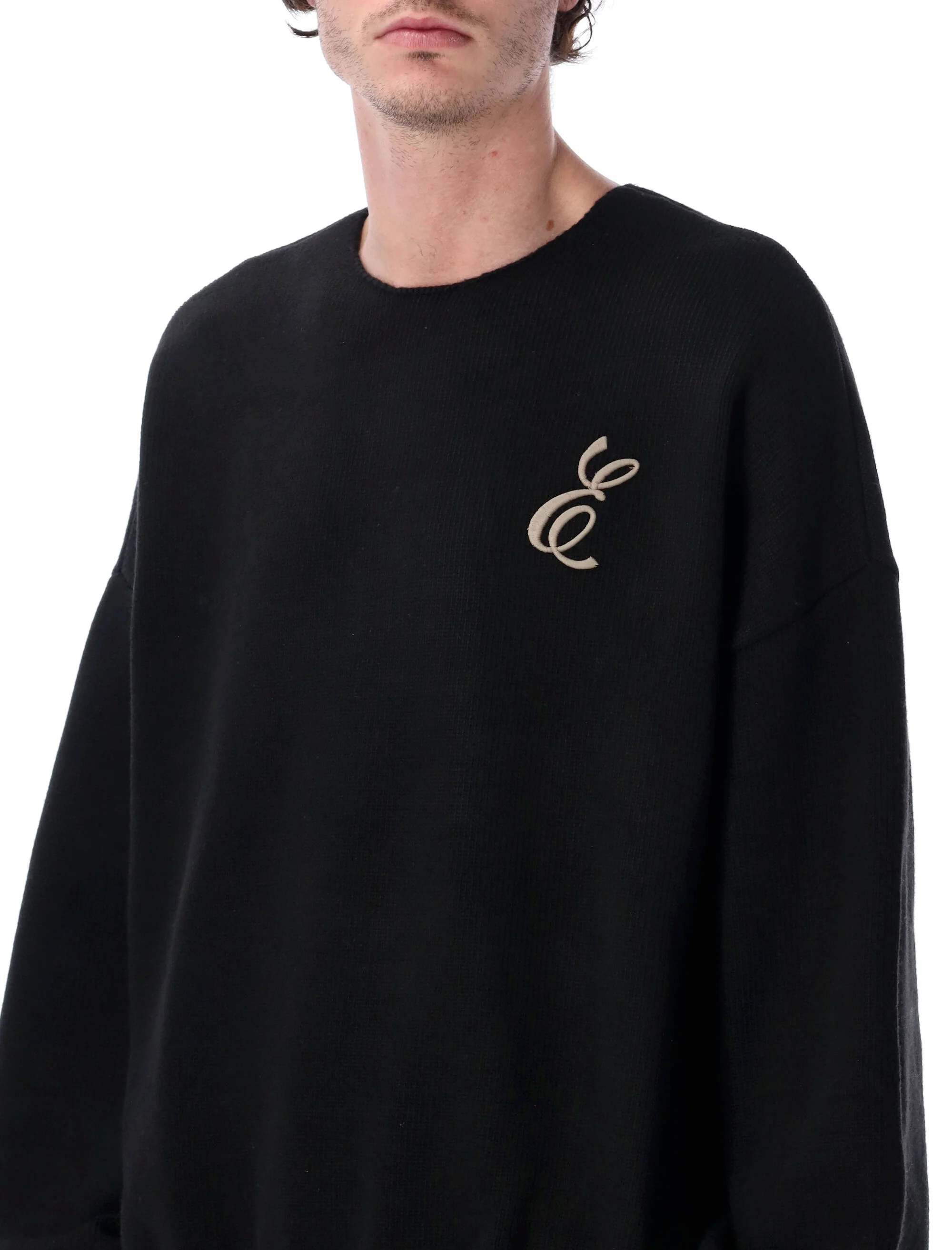 Essentials Fear Of God Oversized Knit Sweater - Size L - Image 3