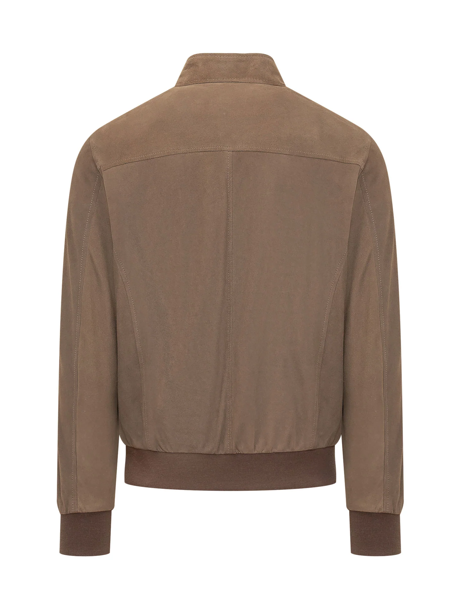 Esterno Sleek Bomber Jacket with Zip Closure - Image 2