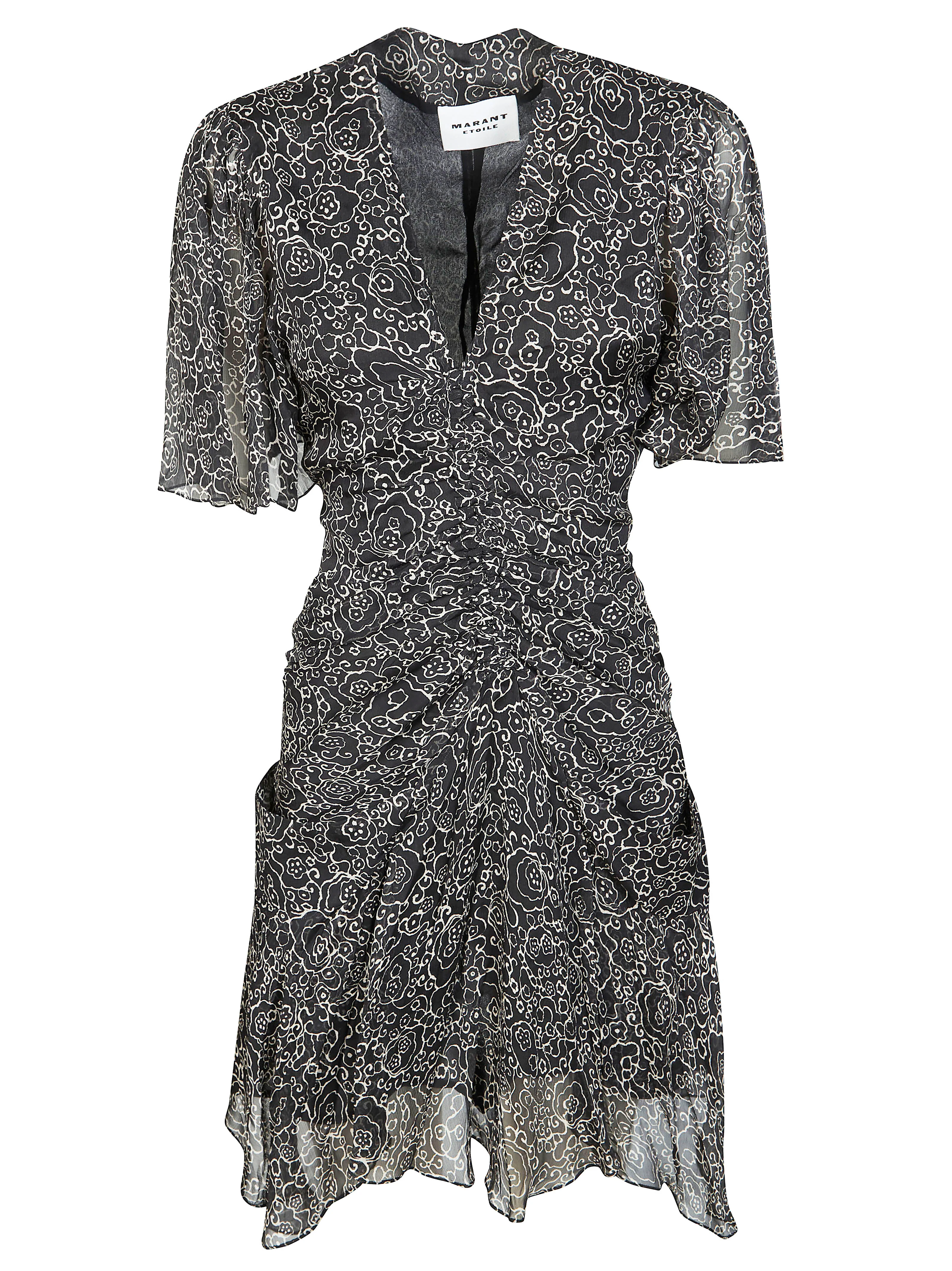 Etoile Isabel Marant Vivienne Chiffon Minidress