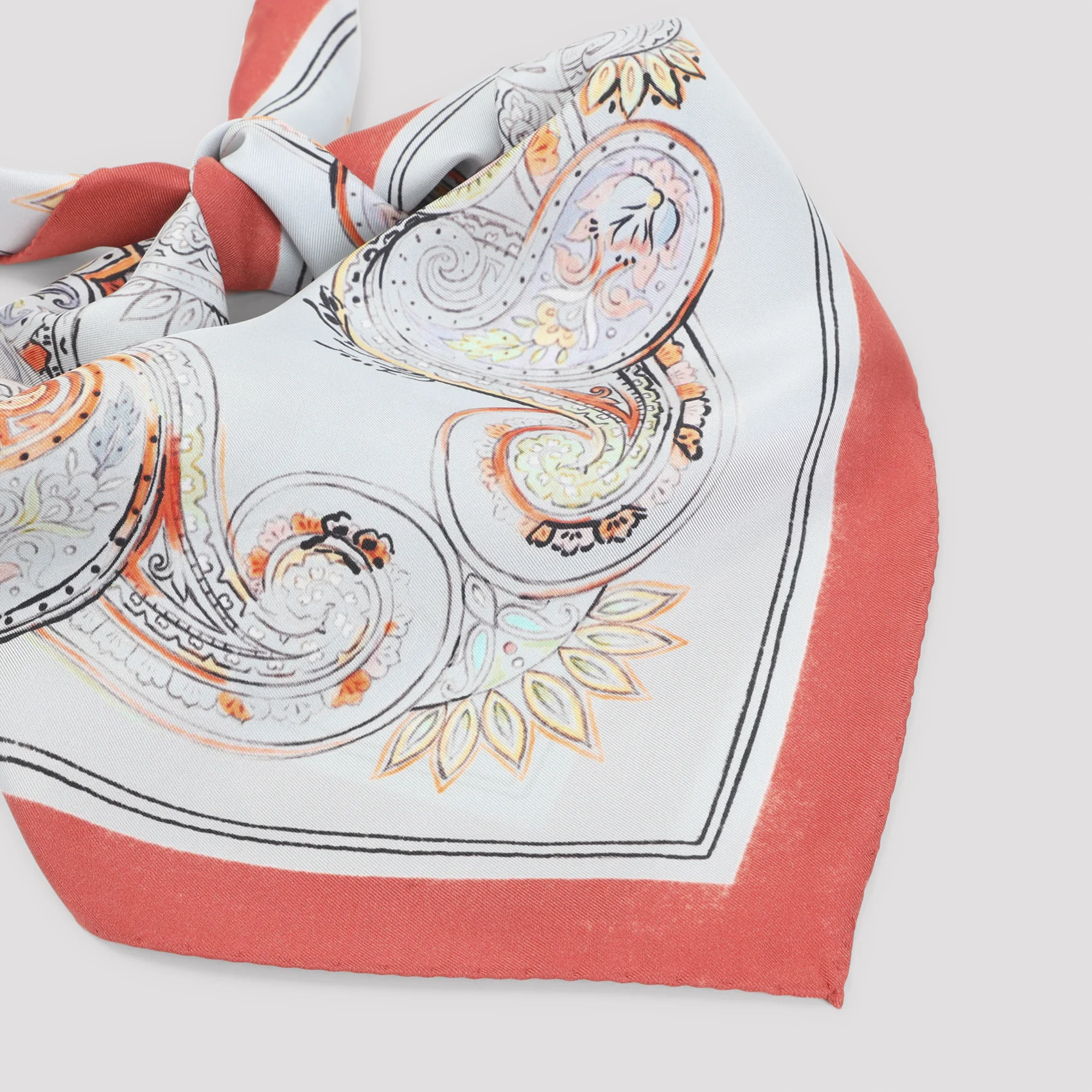 Etro 실크 머플러 스카프 - Image 5