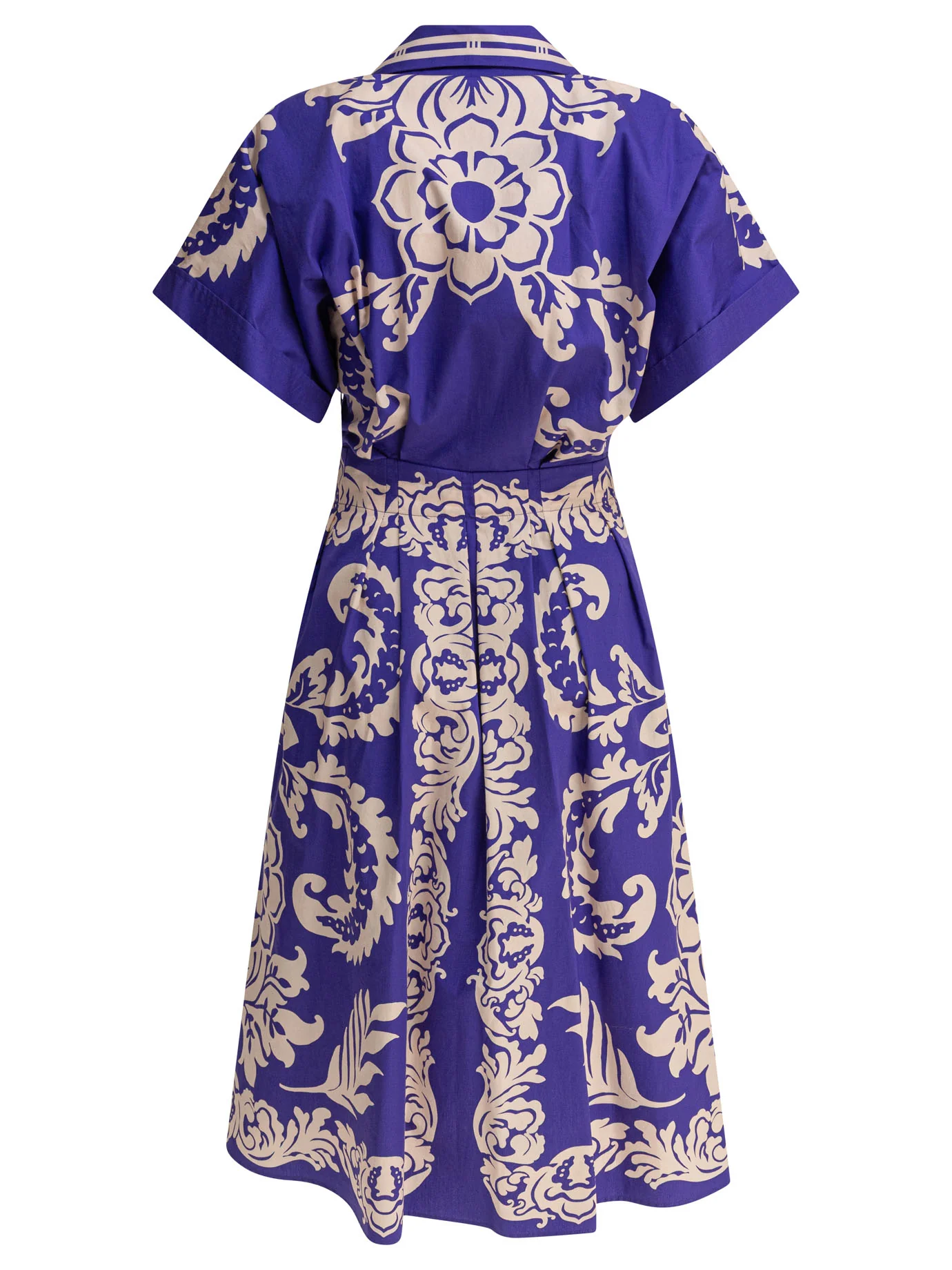 ETRO Belted Paisley-print Cotton-voile Midi Shirt Dress - Image 2