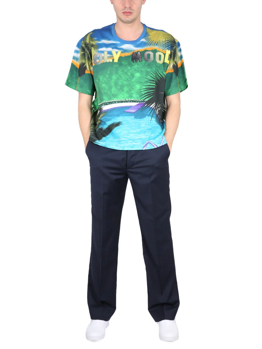 Etro California Print T-Shirt for Men - Image 2
