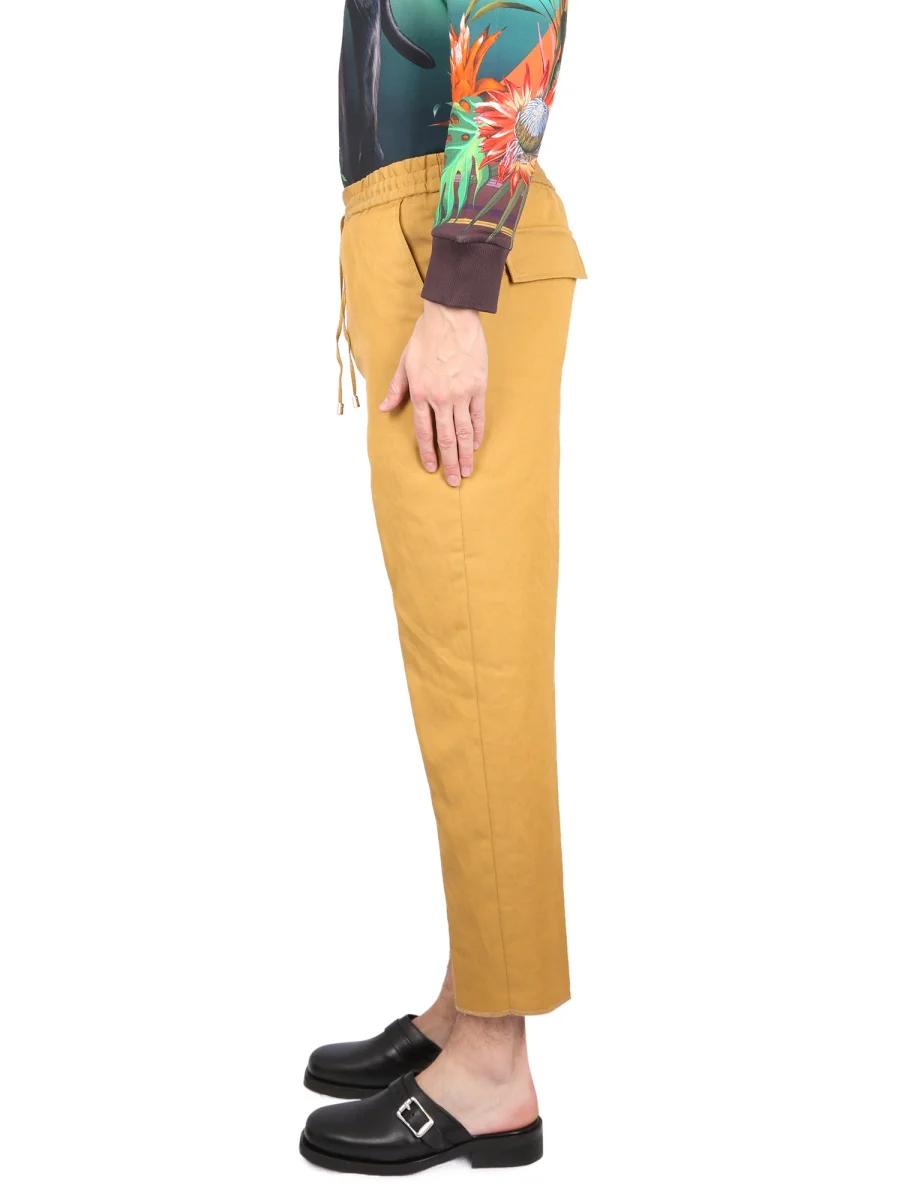 Etro Casual Elastic Waist Mini Pants - Image 3