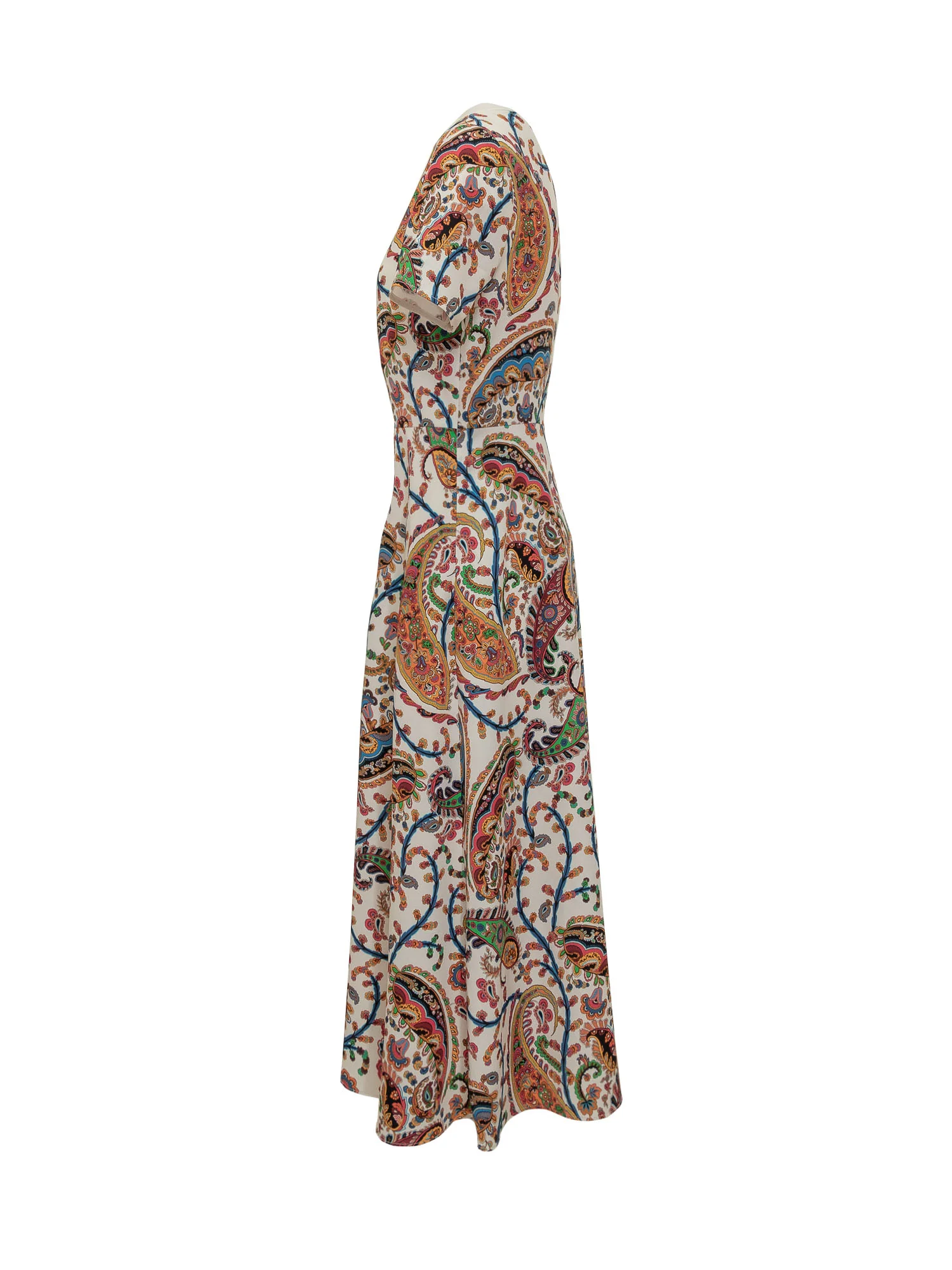 Etro Elegant Midi Dress with Artistic Print - Image 3