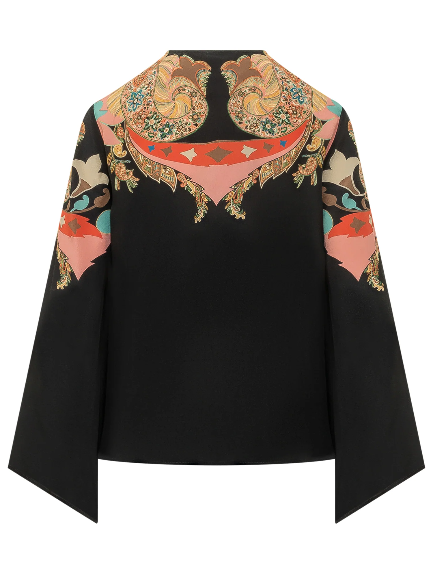 Etro Elegant Mini Blouse with Ample Sleeves - Image 2
