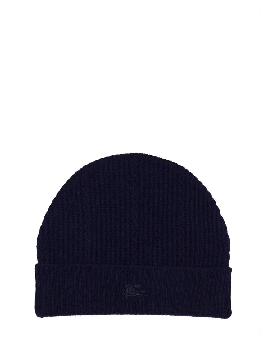 ETRO Embroidered-logo Beanie