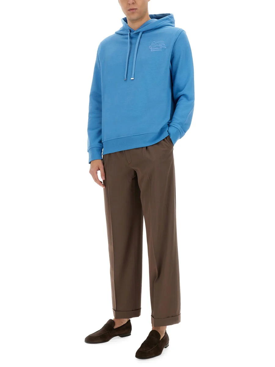ETRO Embroidered Logo Hoodie - Image 2