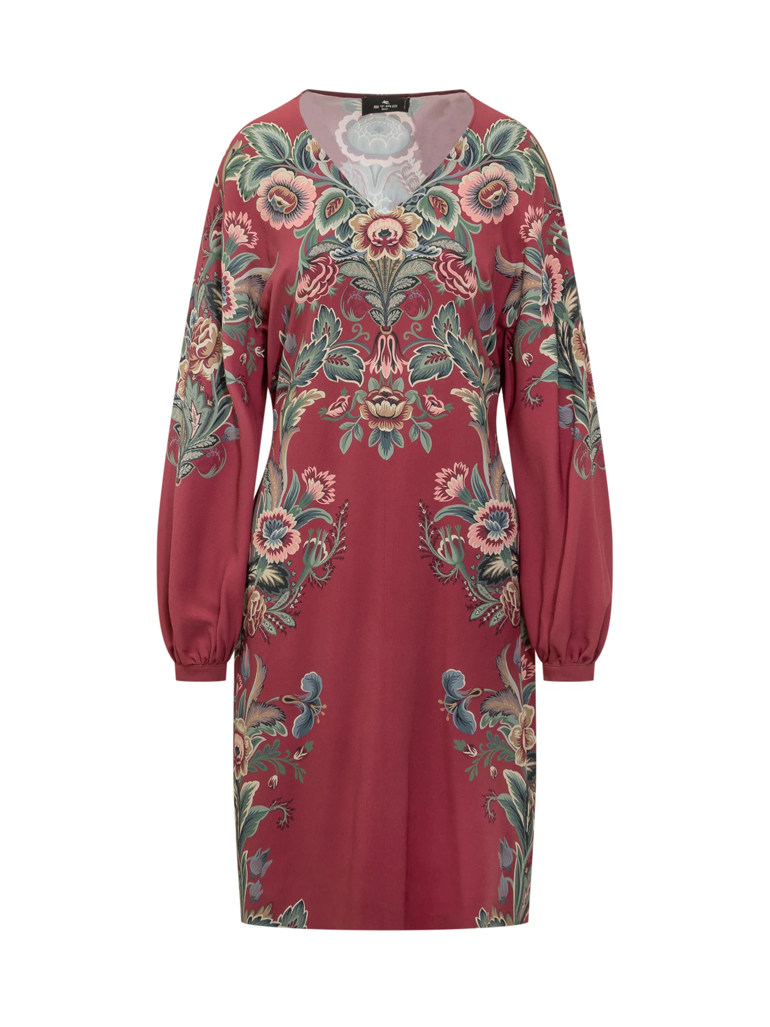 Etro Floral Print Suit in Viscose Blend