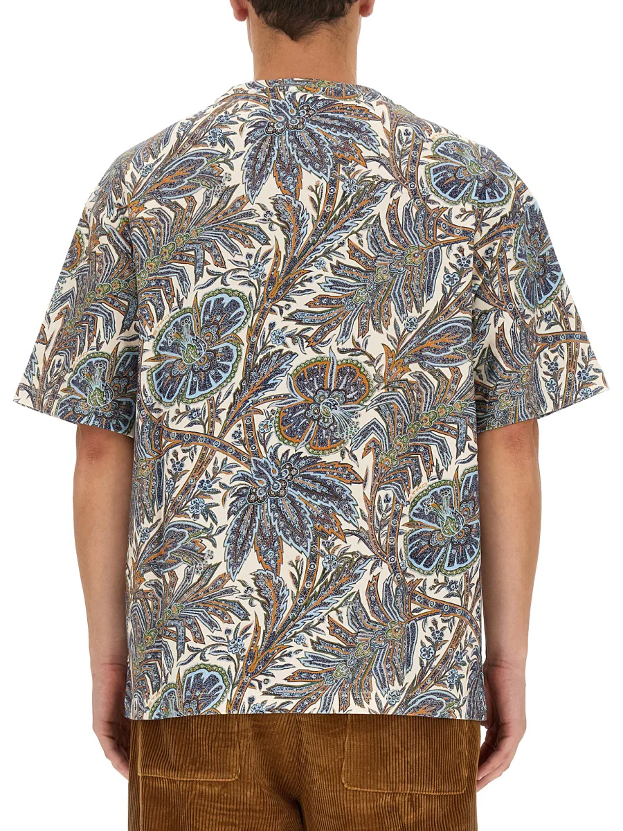 Etro Floral Print T-Shirt - Regular Fit - Image 3