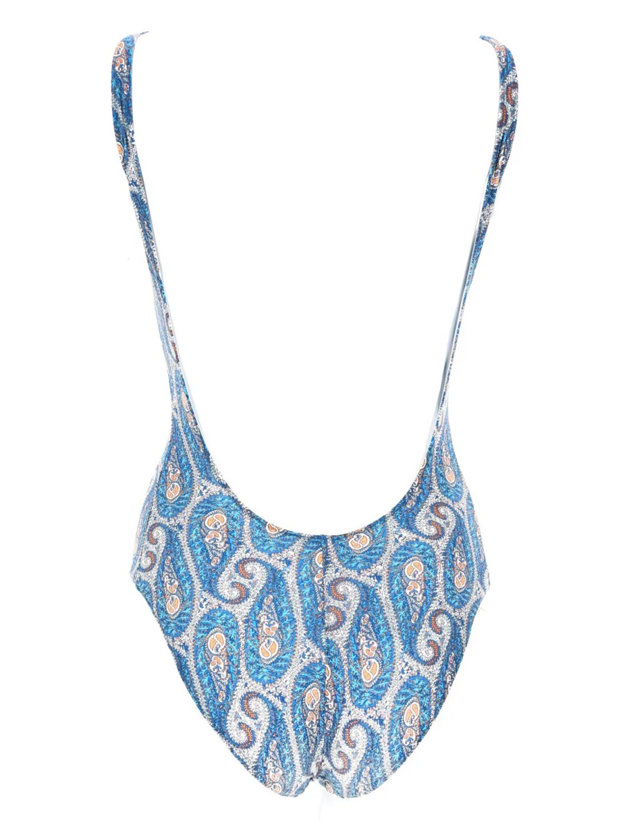 Etro High-Waisted Swimwear with Floral Motif - Size S - Image 3