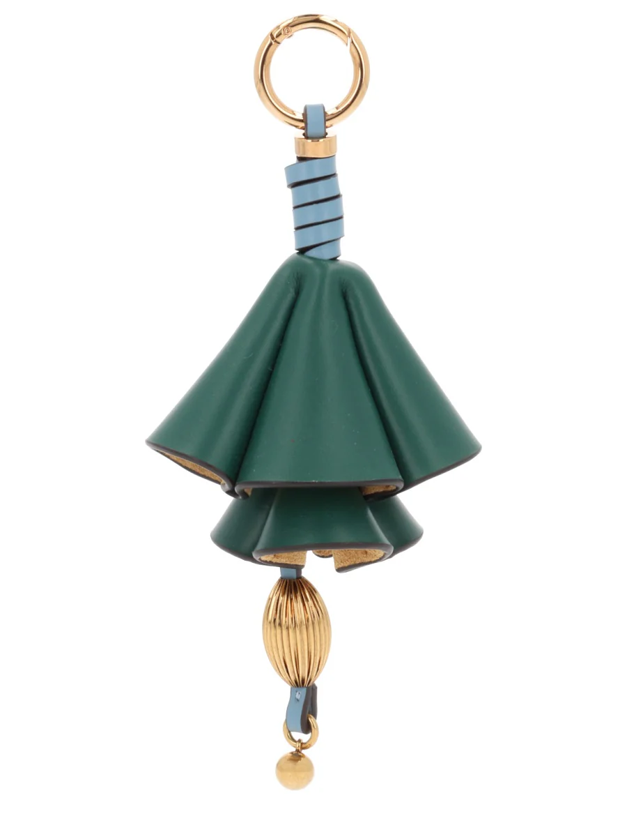 ETRO Leather Flower Charm - Image 2