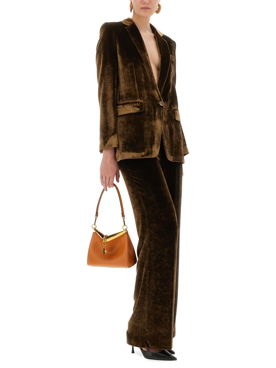 Etro Luxury Velvet Jacket - Size 40 IT - Image 2
