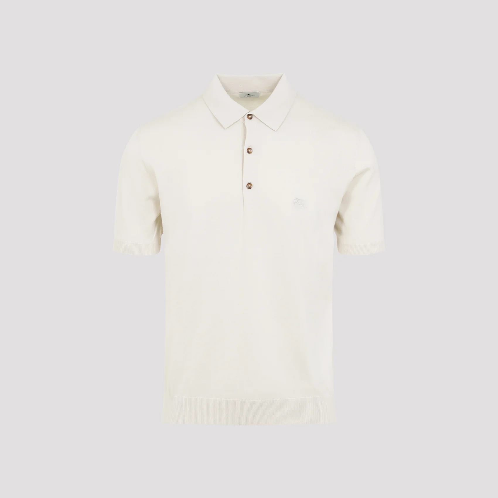 Etro Men's Long Sleeve Knit Polo