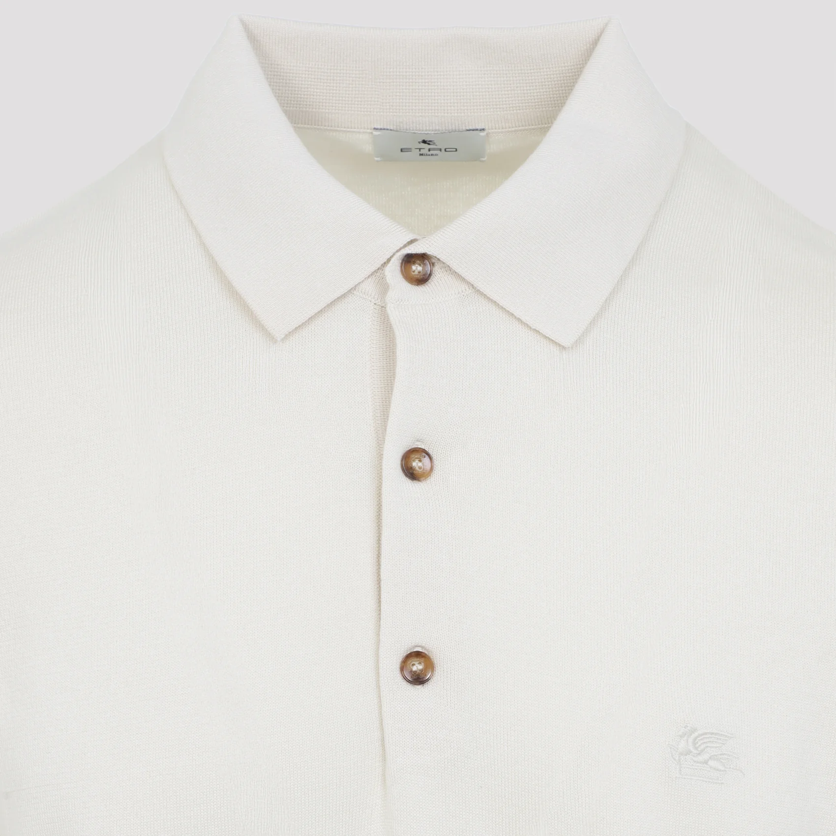 Etro Men's Long Sleeve Knit Polo - Image 5