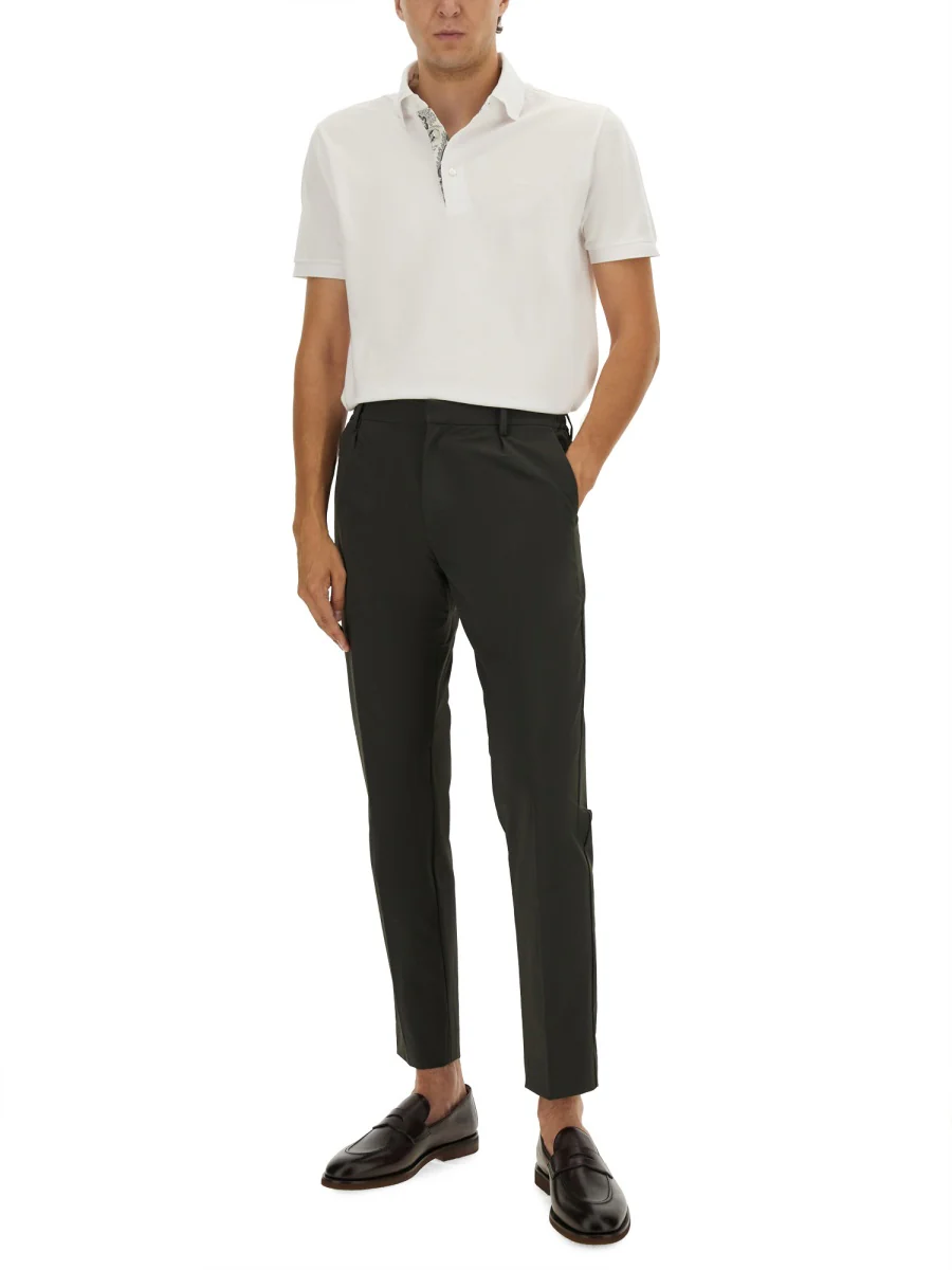 ETRO Men's Polo Shirt with Embroidered Pegasus - Image 2
