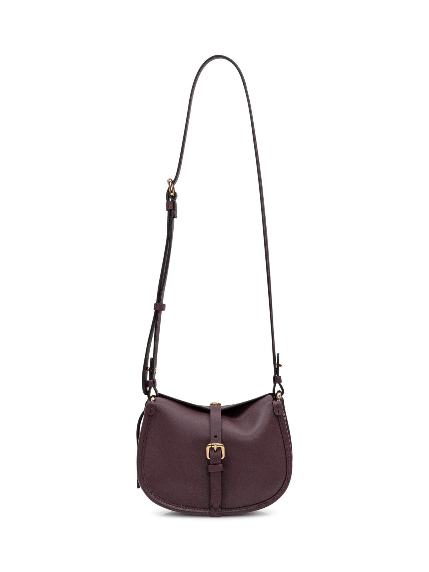 Etro Mini Faux Leather Shoulder Bag with Gold Buckle - Image 2