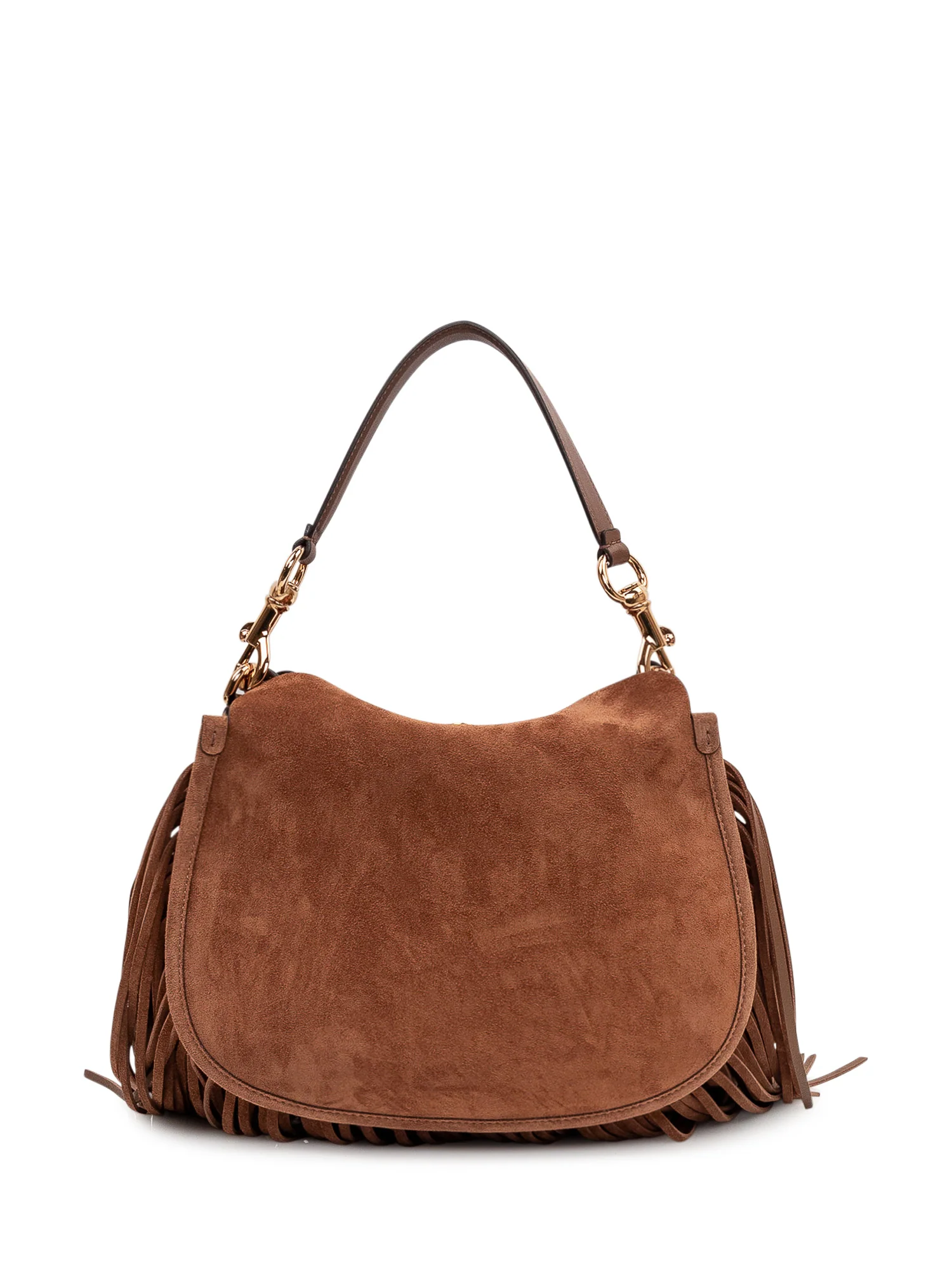 Etro Mini Fringe Suede Shoulder Bag - Image 4