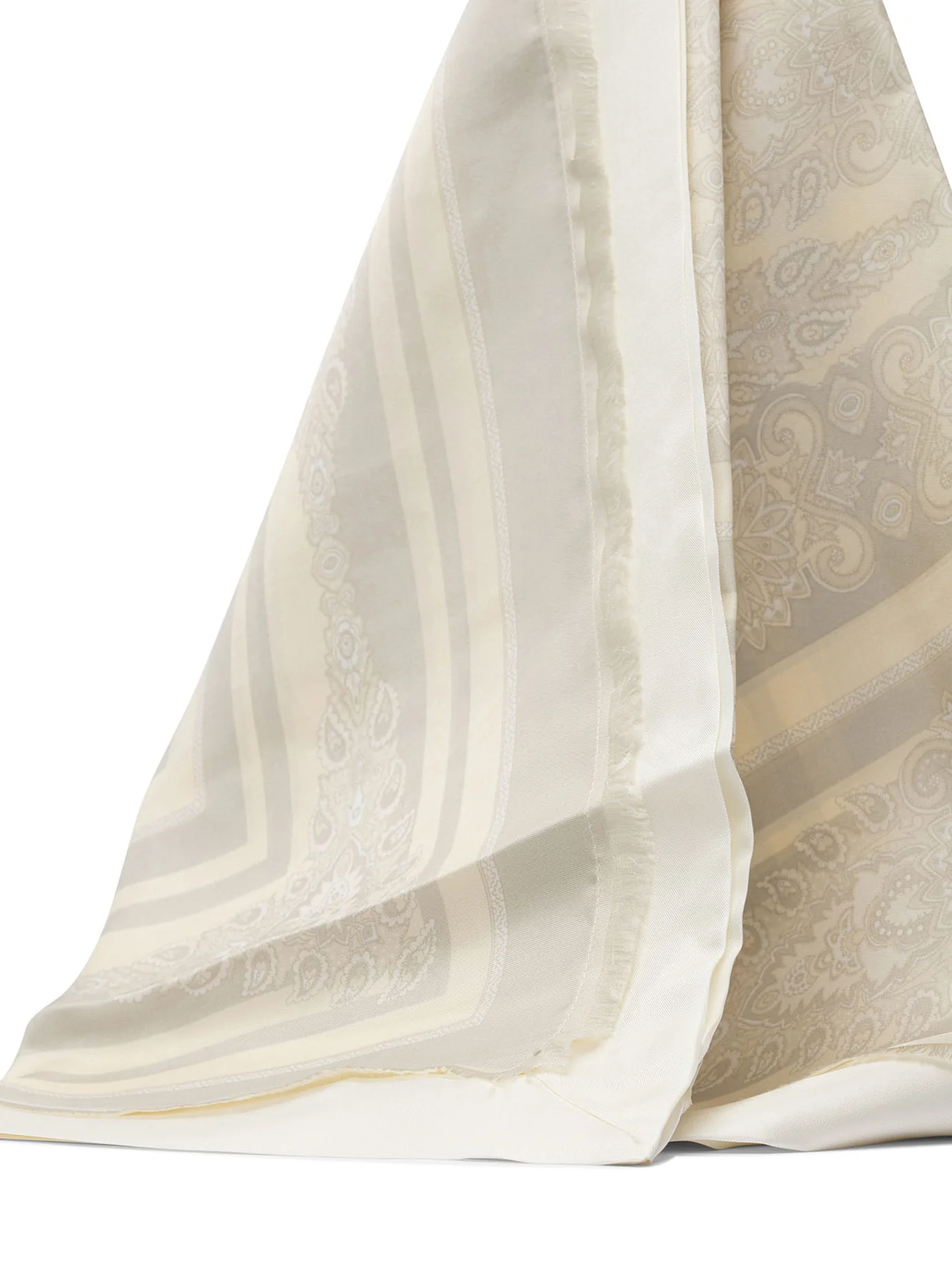 Etro Printed Silk Scarf for Women - Luxurious Floral Design - Image 2