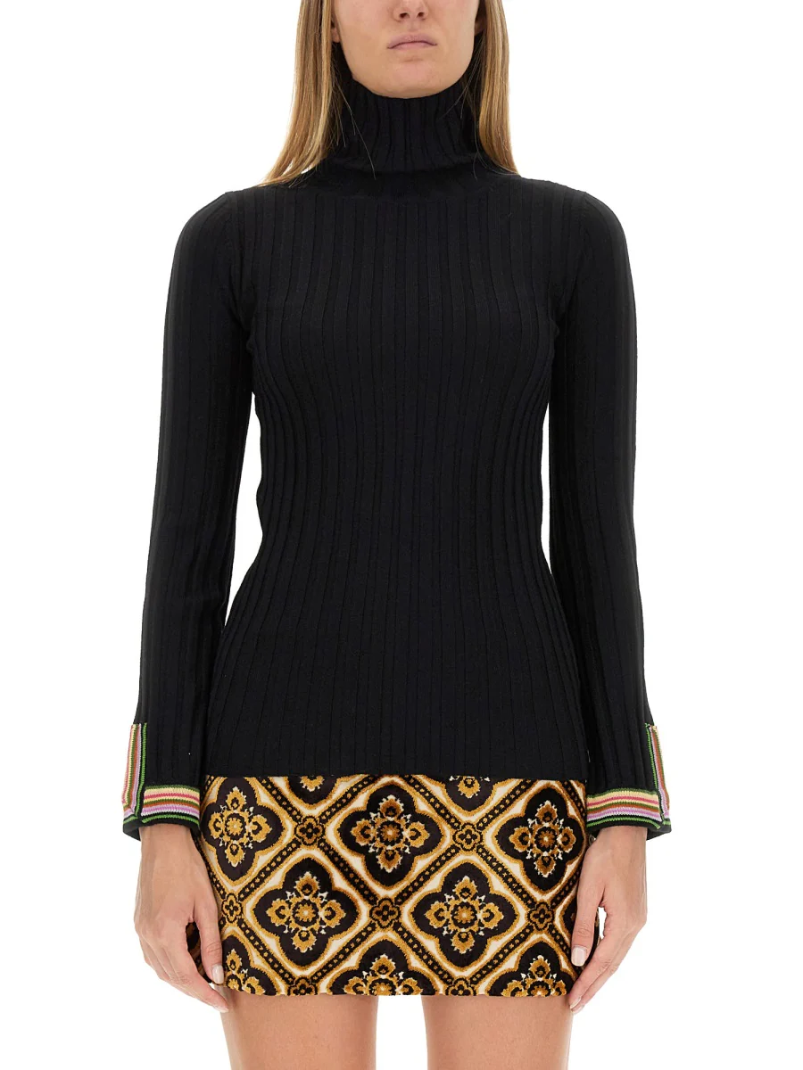 Etro Slim Fit Turtleneck Shirt