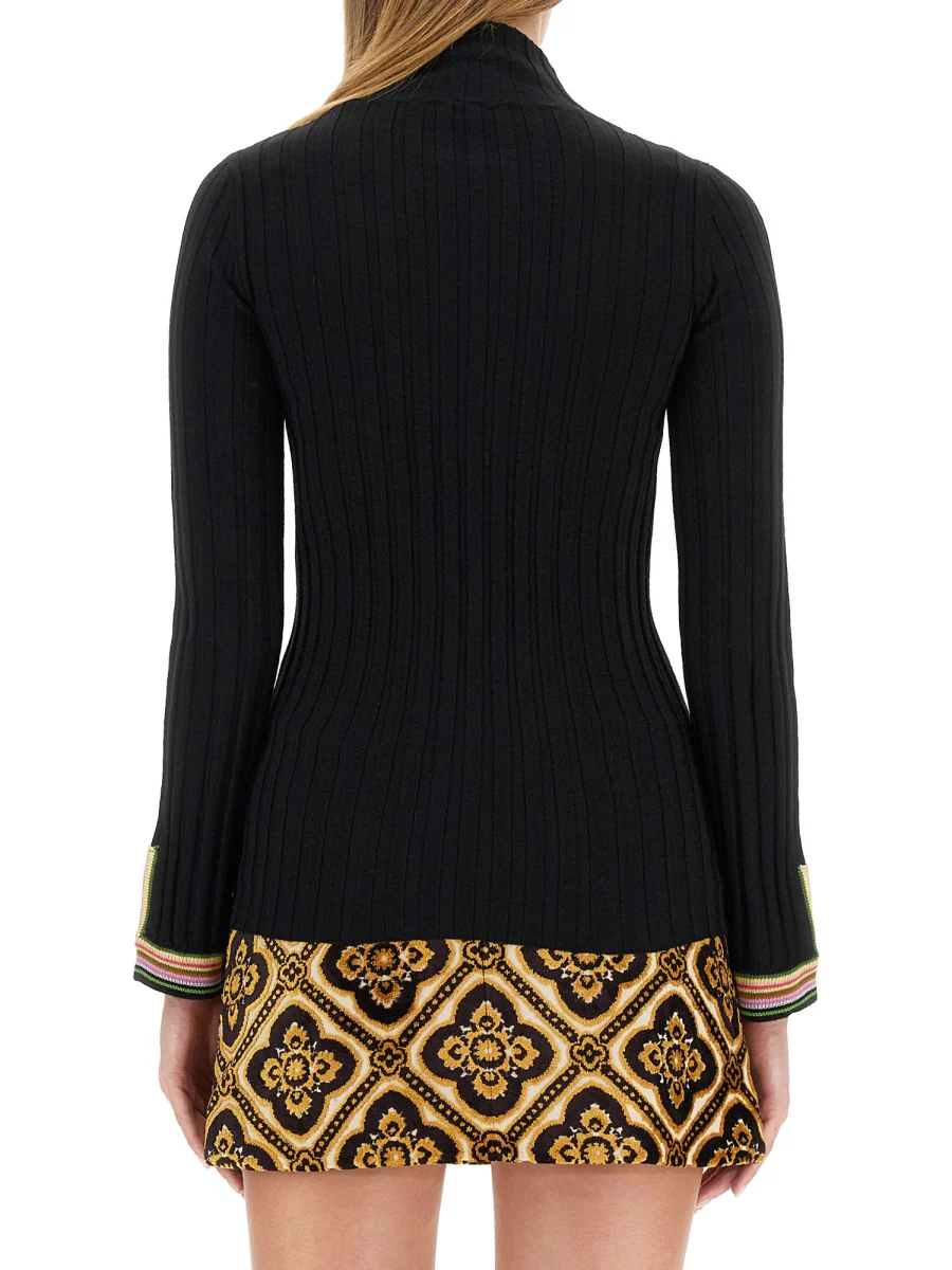 Etro Slim Fit Turtleneck Shirt - Image 3