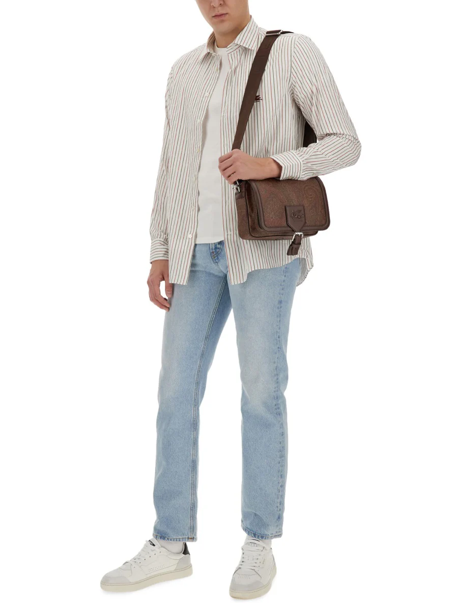ETRO Striped Shirt with Logo - Image 2
