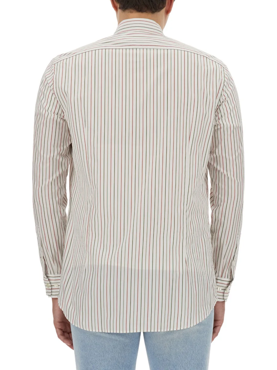 ETRO Striped Shirt with Logo - Image 4