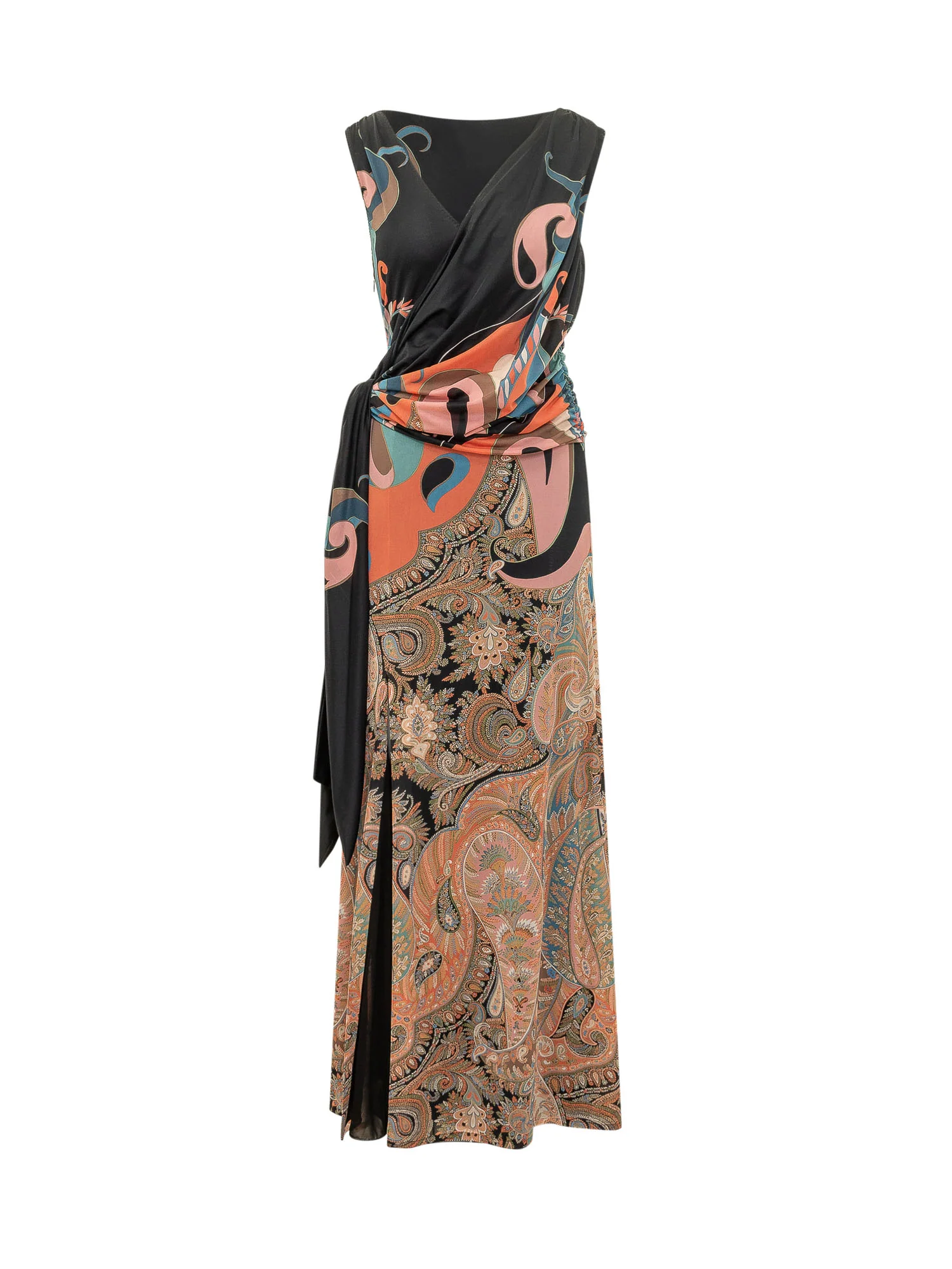 Etro Tailored Mini Suit with Draped Detailing