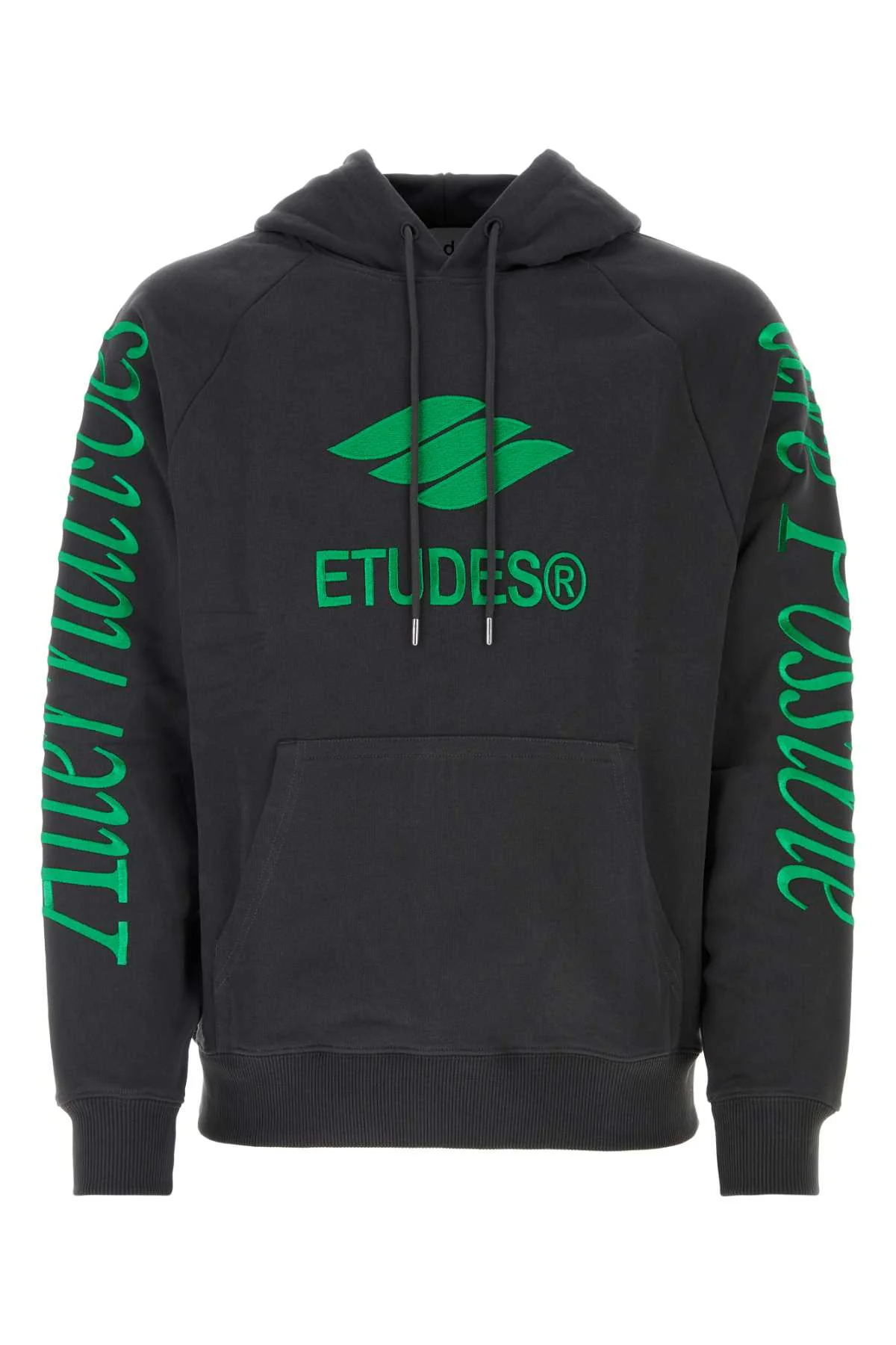 ÉTUDES Racing Eco Logo-embroidered Hoodie - Image 5