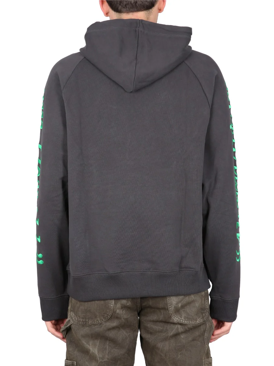 ÉTUDES Racing Eco Logo-embroidered Hoodie - Image 7