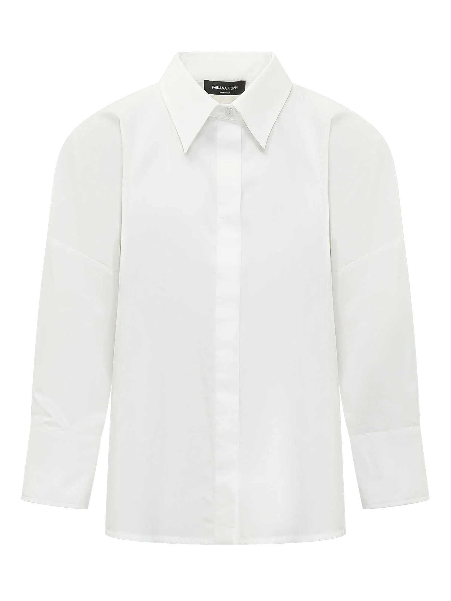 Fabiana Filippi Chic Front Closure Mini Shirt