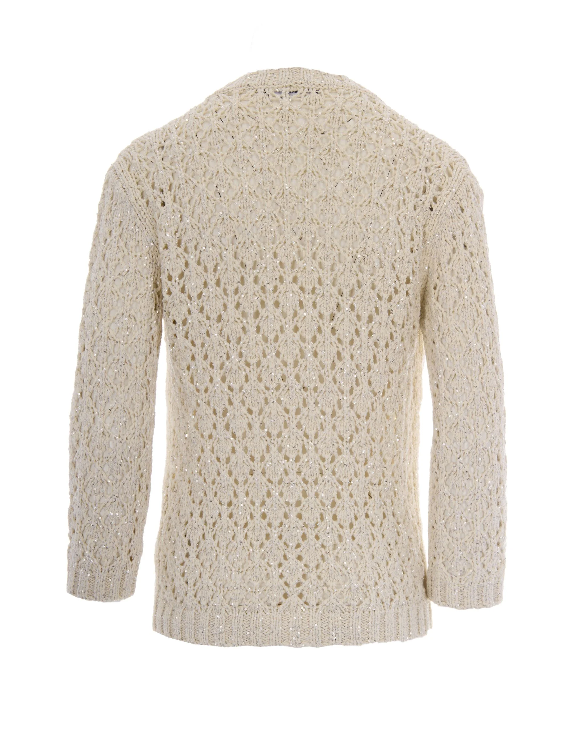 Fabiana Filippi Cotton V-necked Cardigan - Image 2