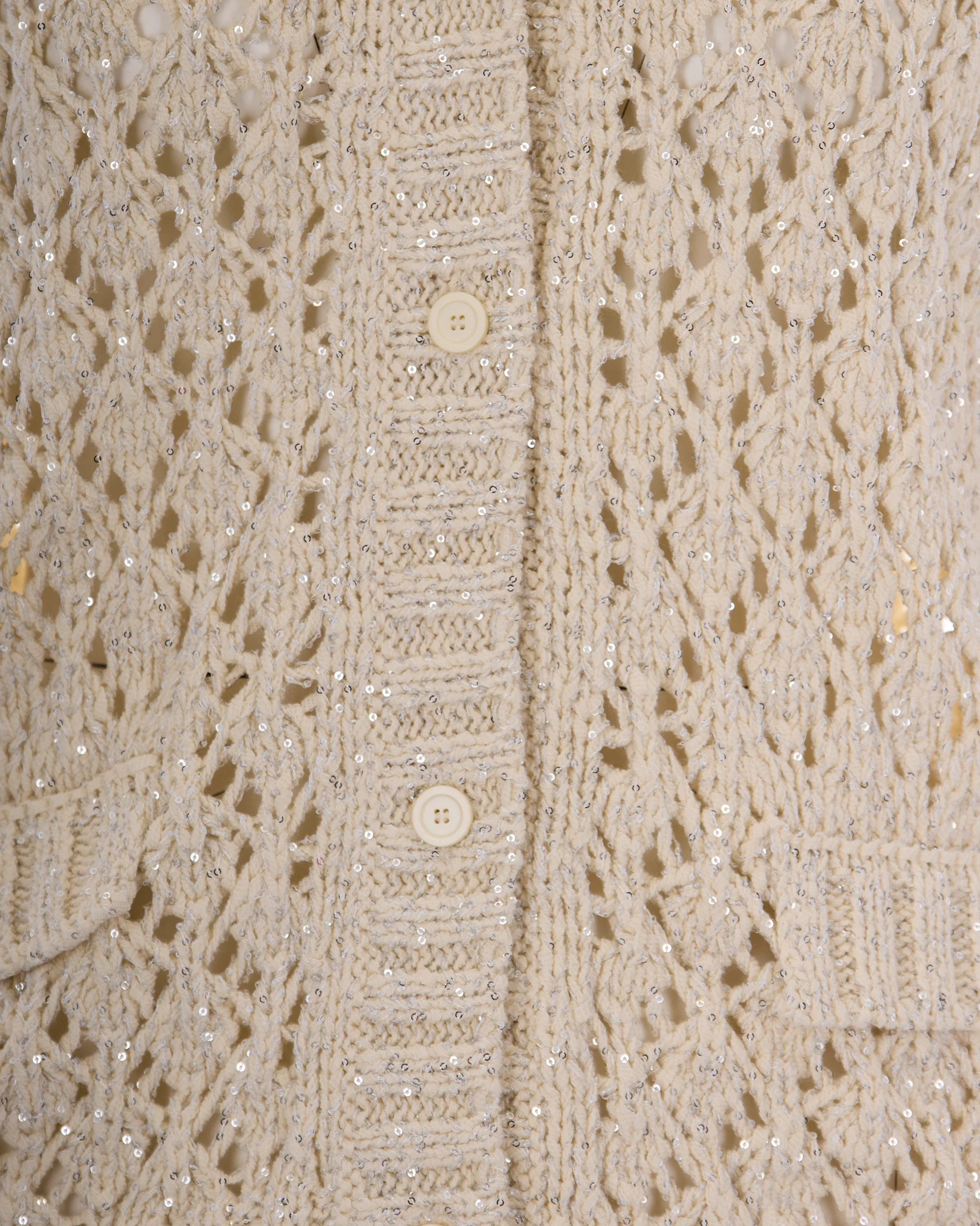 Fabiana Filippi Cotton V-necked Cardigan - Image 3