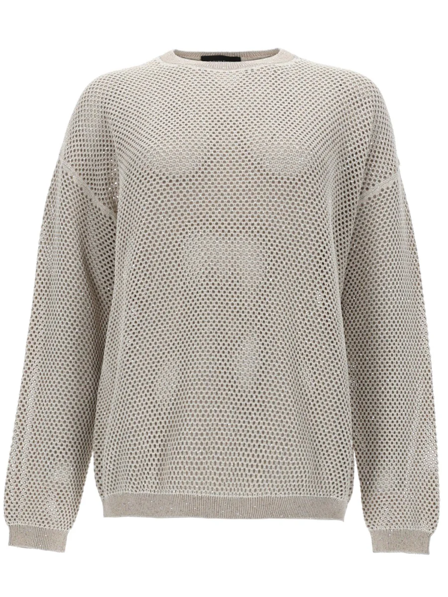 FABIANA FILIPPI Sweater in Platinum, Cord for Women