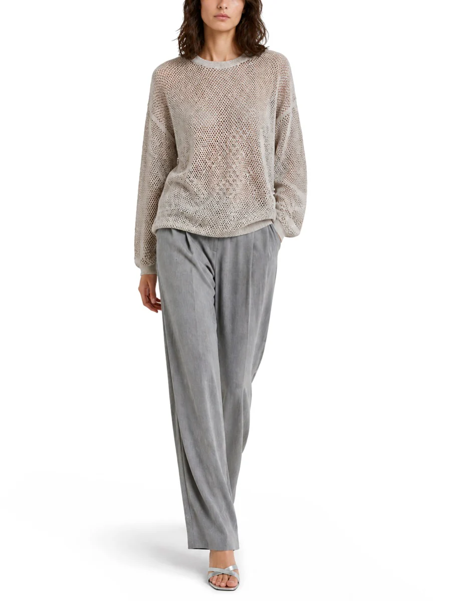 FABIANA FILIPPI Sweater in Platinum, Cord for Women - Image 2