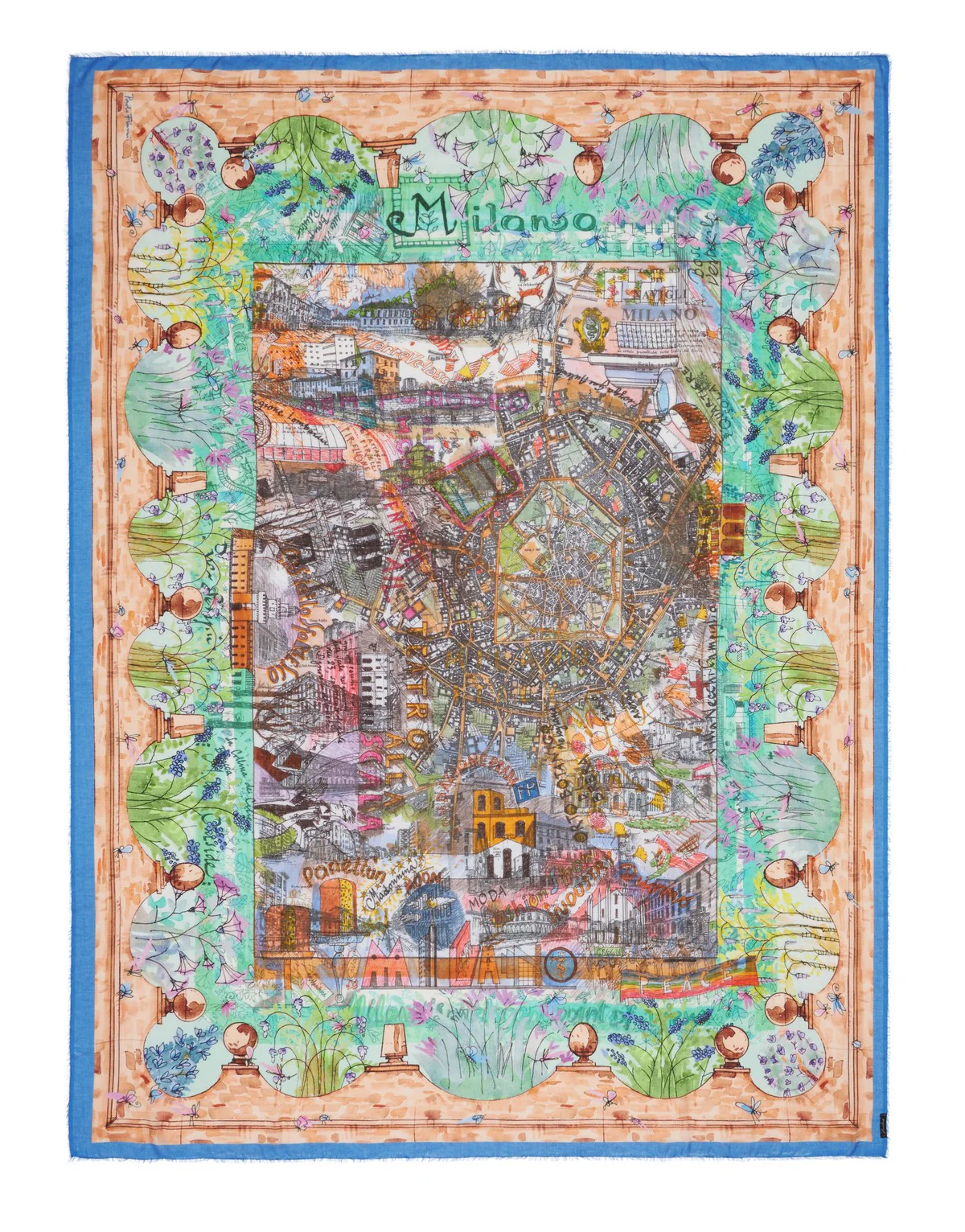 Faliero Sarti Multi-Color Scarf - Perfect Accessory for Any Outfit