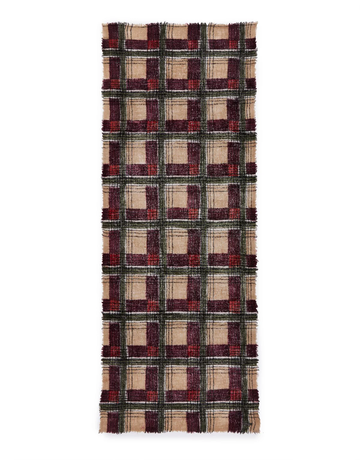 Faliero Sarti Stylish Multicolor Scarf for Men - FW25 Collection