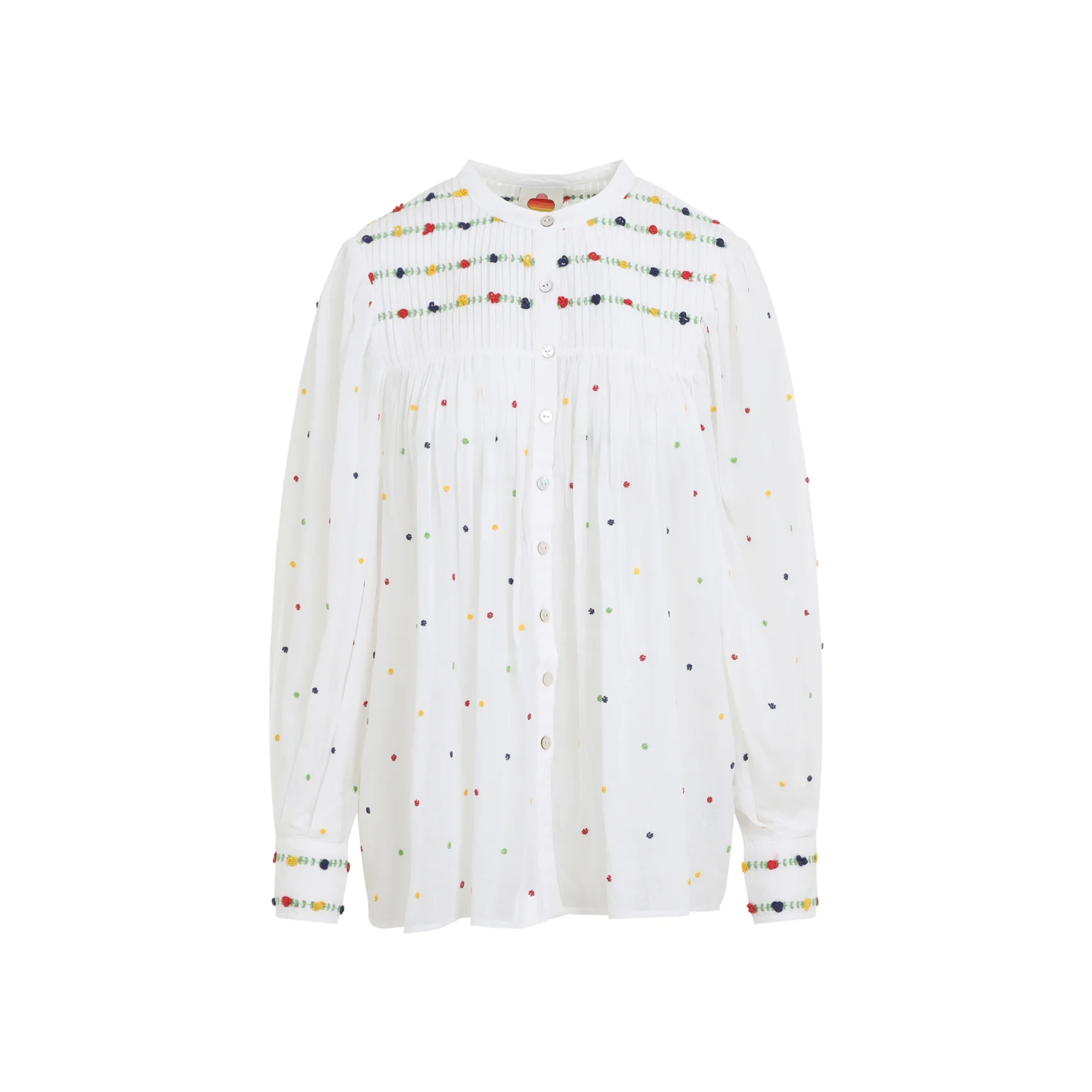 Farm Rio Cotton Blouse for Women - Perfect for Spring/Summer 2026 - Image 3